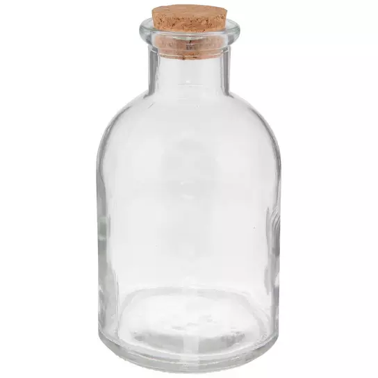 Round Glass Bottle, Hobby Lobby