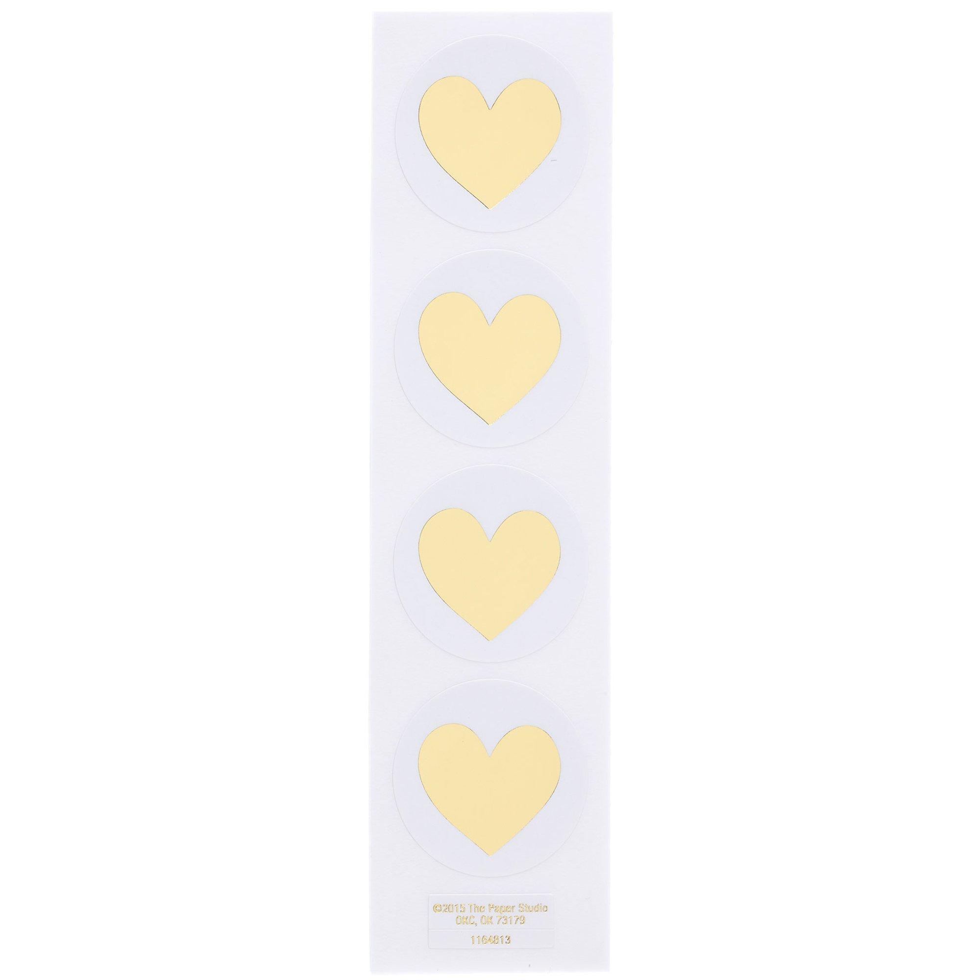 Gold Hearts Envelope Seals by Recollections™