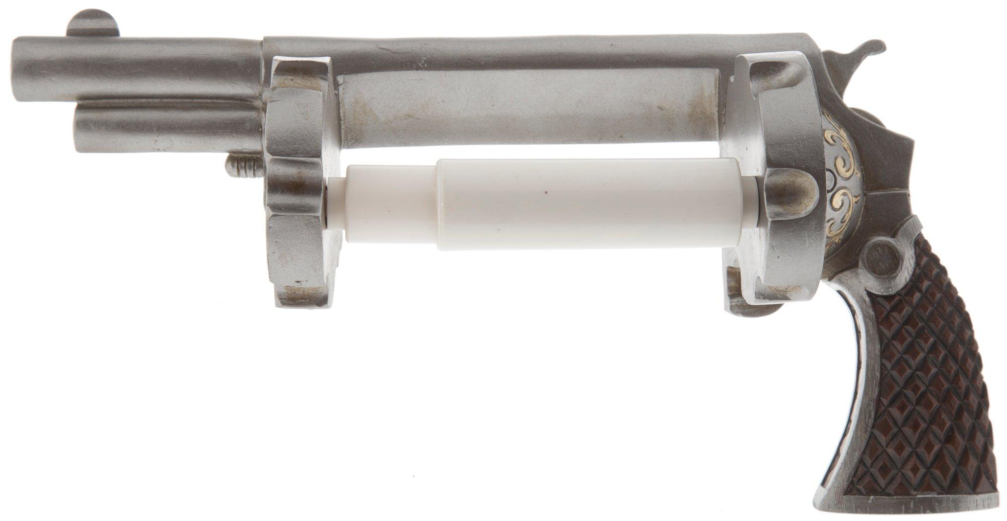 Pistol Revolver Toilet Paper Holder Pistol Revolver Toilet Paper Holder