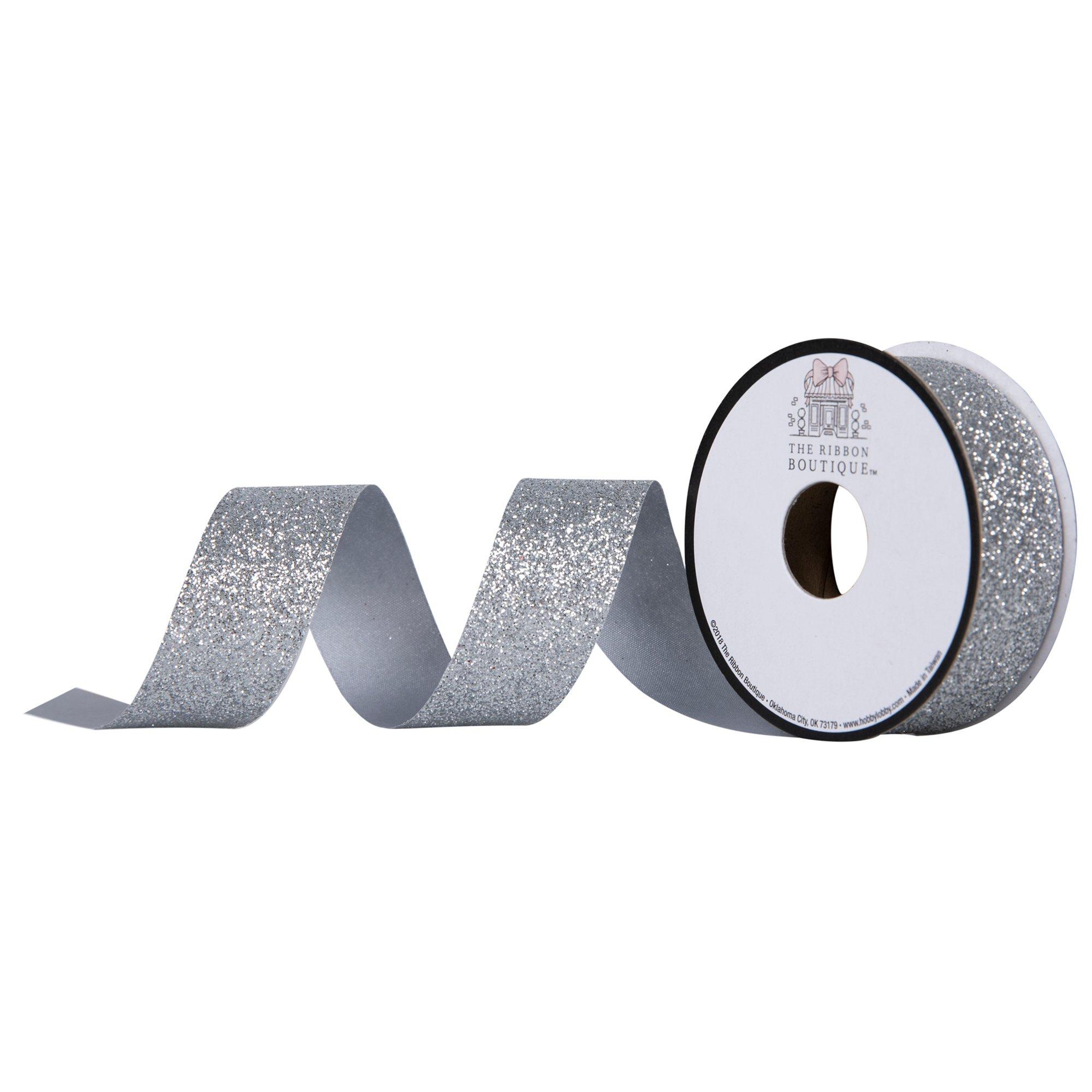 Silver Metallic Ribbon