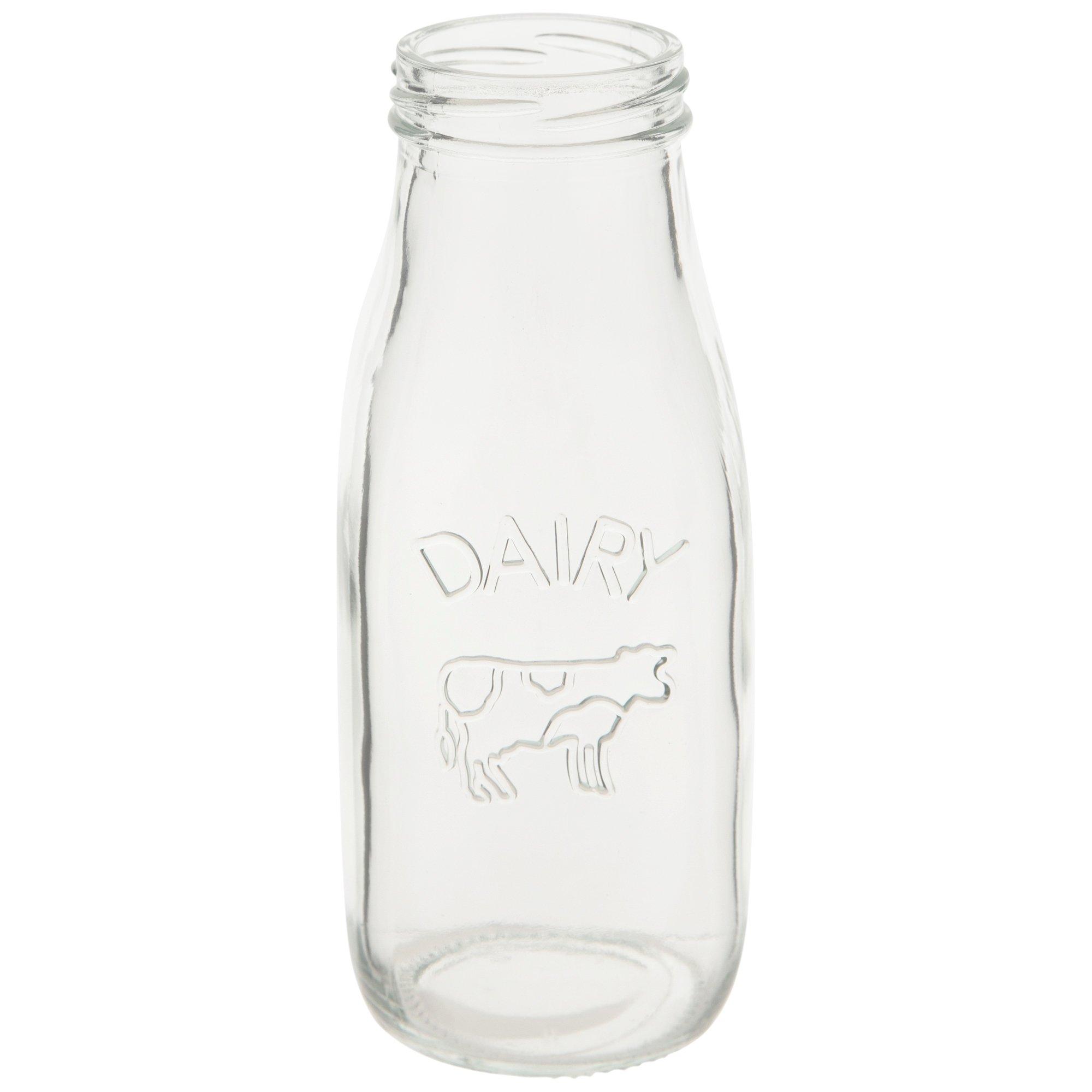 Dairy Cow Glass Milk Bottle Hobby Lobby 1171032