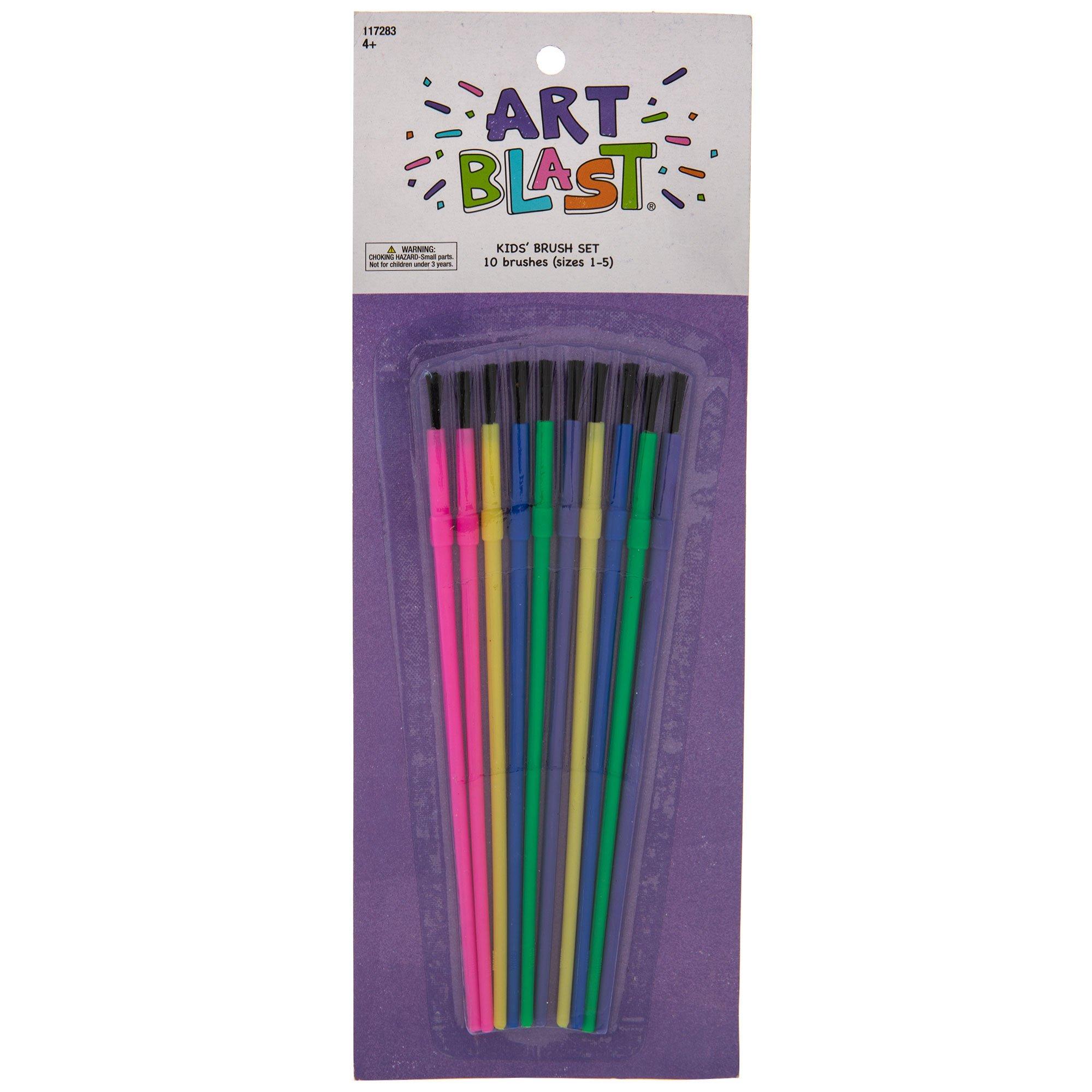 Kids Paint Brushes 10 Piece Set Hobby Lobby 117283