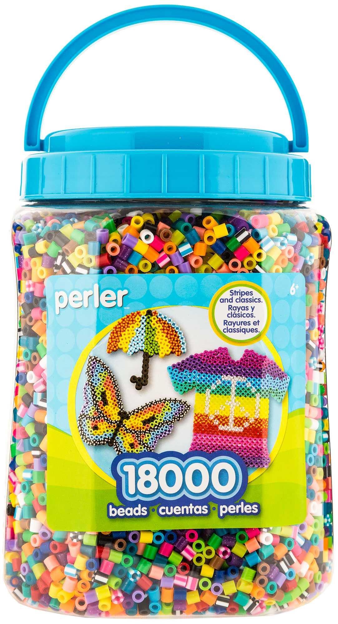 18,000 Perler Bead Jar, Hobby Lobby