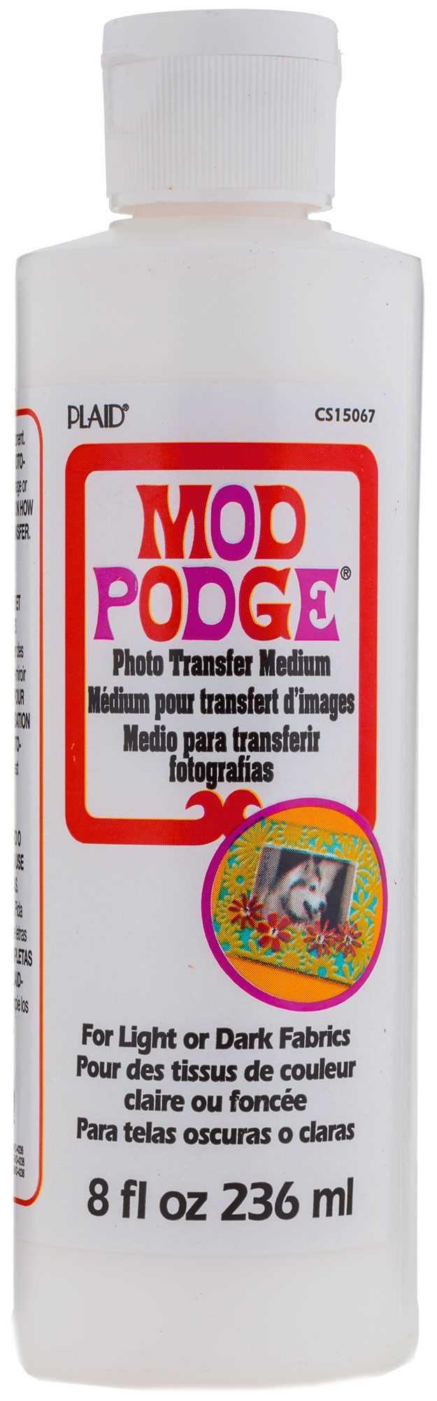 Mod Podge Photo Transfer Medium - 8 fl oz bottle