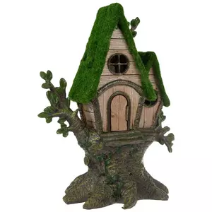 Fairy House With Moss Roof