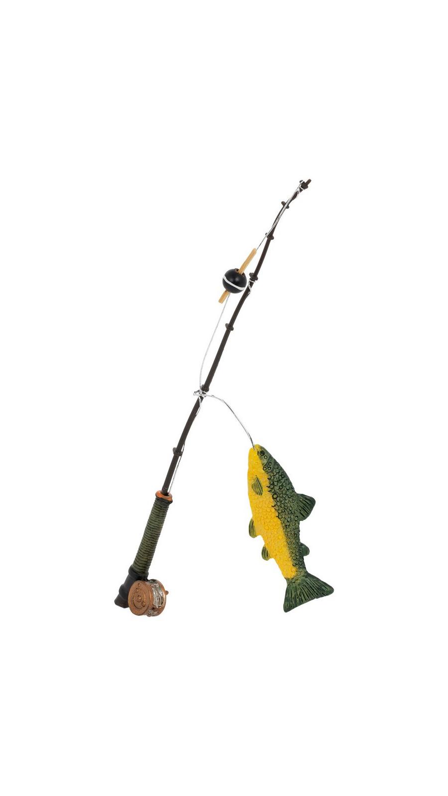 Miniature Fishing Pole With Fish | Hobby Lobby | 117762