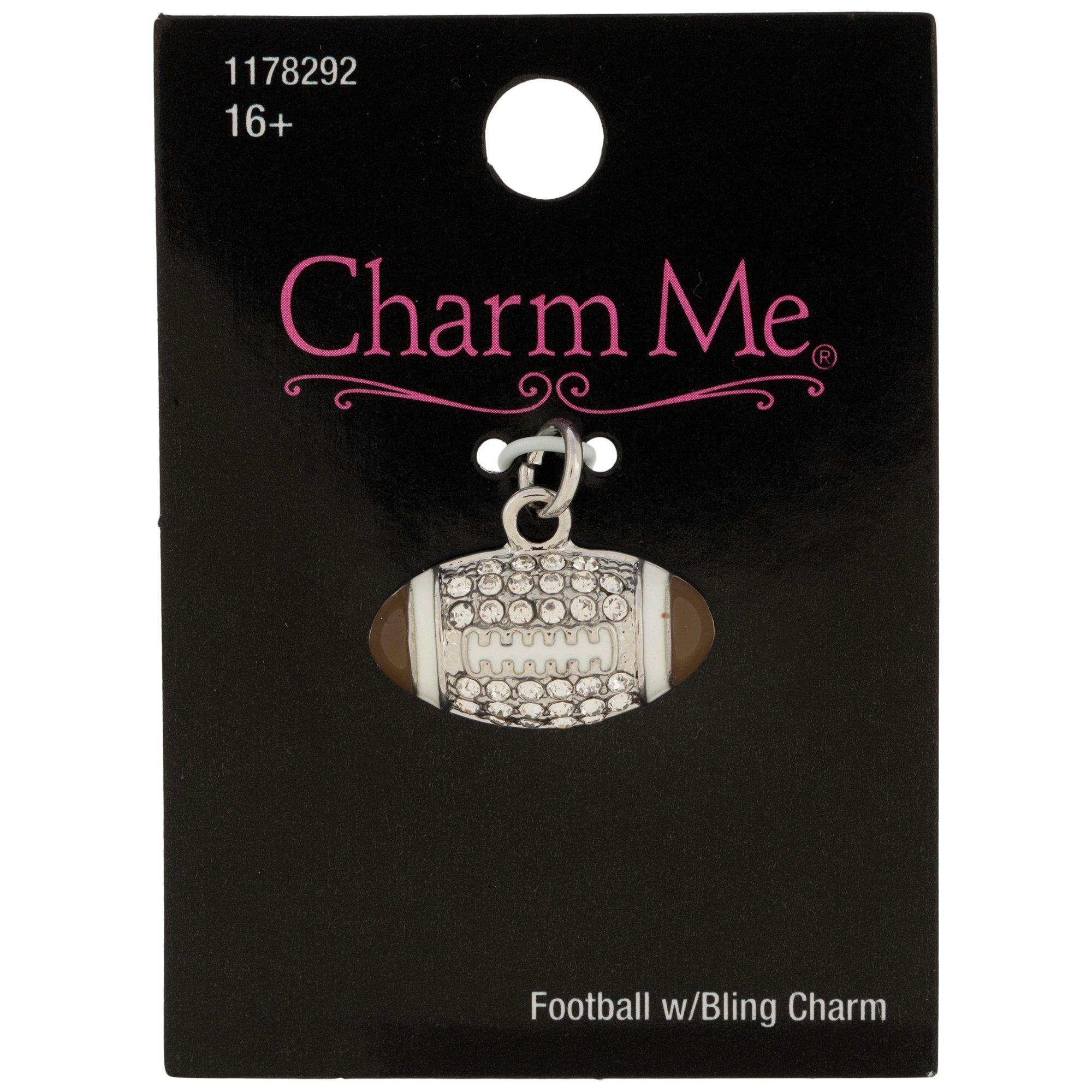 Football Rhinestone Charm Hobby Lobby 1178292