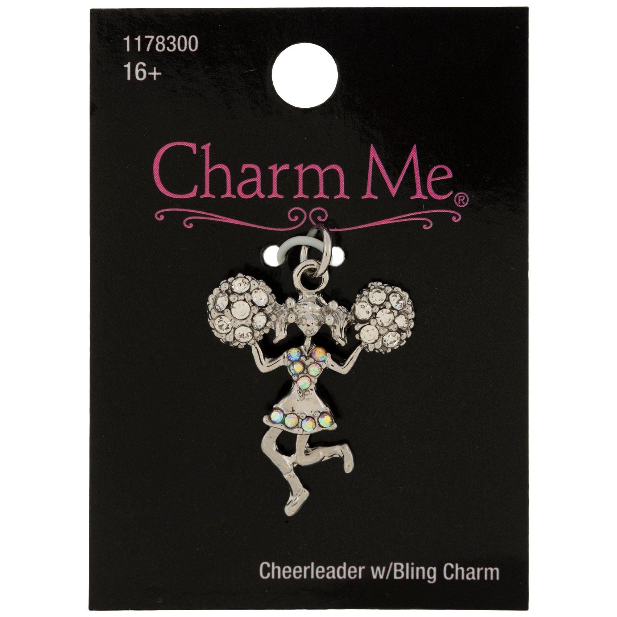 Personalize Your Own Cheerleading Charm Key Chain, Cheerleading Accessories 4 Charms