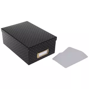 Photo Case 5″ X 7″ Photo Box Storage and Craft Keeper - 18 Inner Photo  Keeper