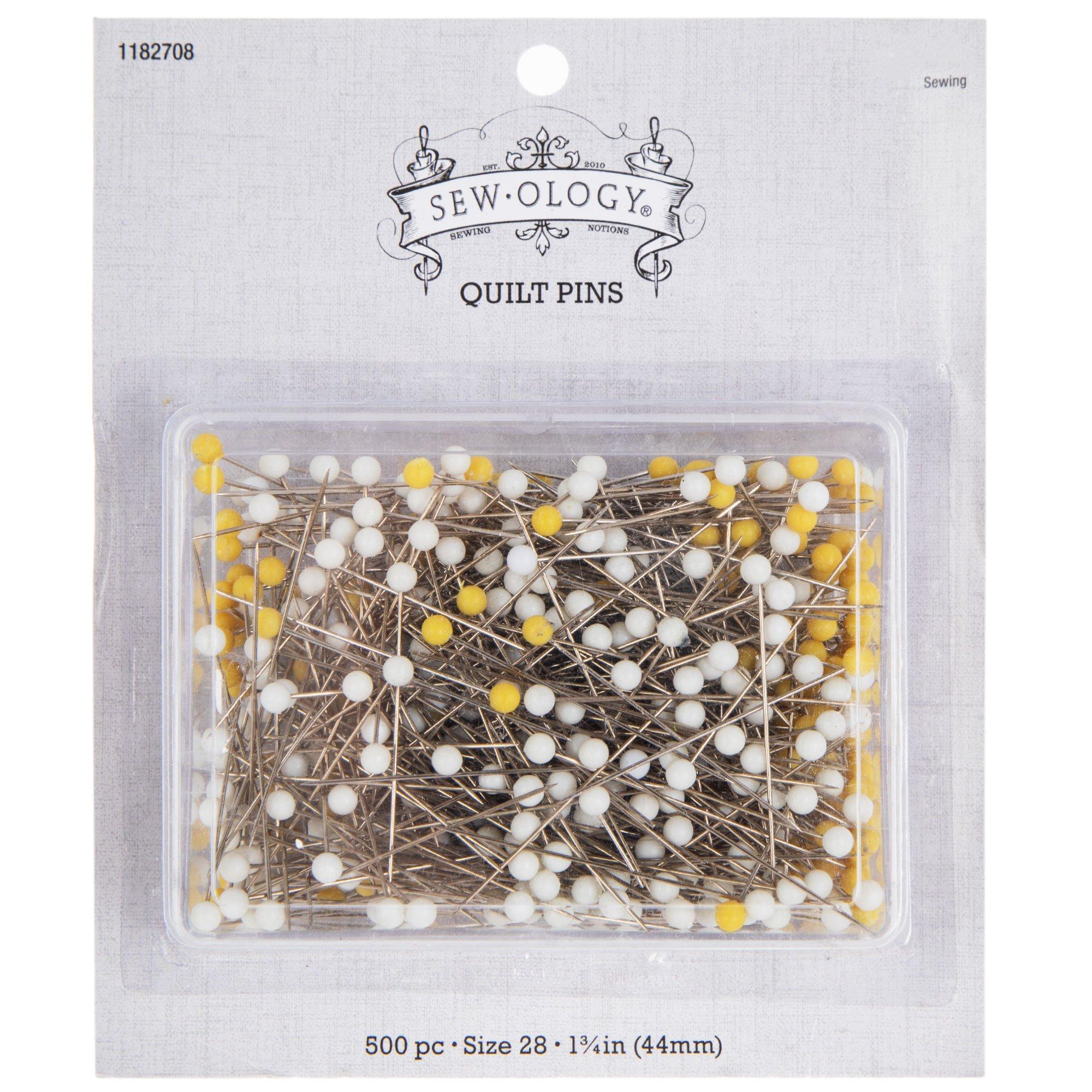 Singer, Size 28 Quilting Pins in Flower Case - 200pk : Sewing Parts Online