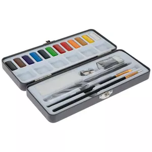 Cotman Sketchers' Watercolor Pocket Box - 14 Piece Set