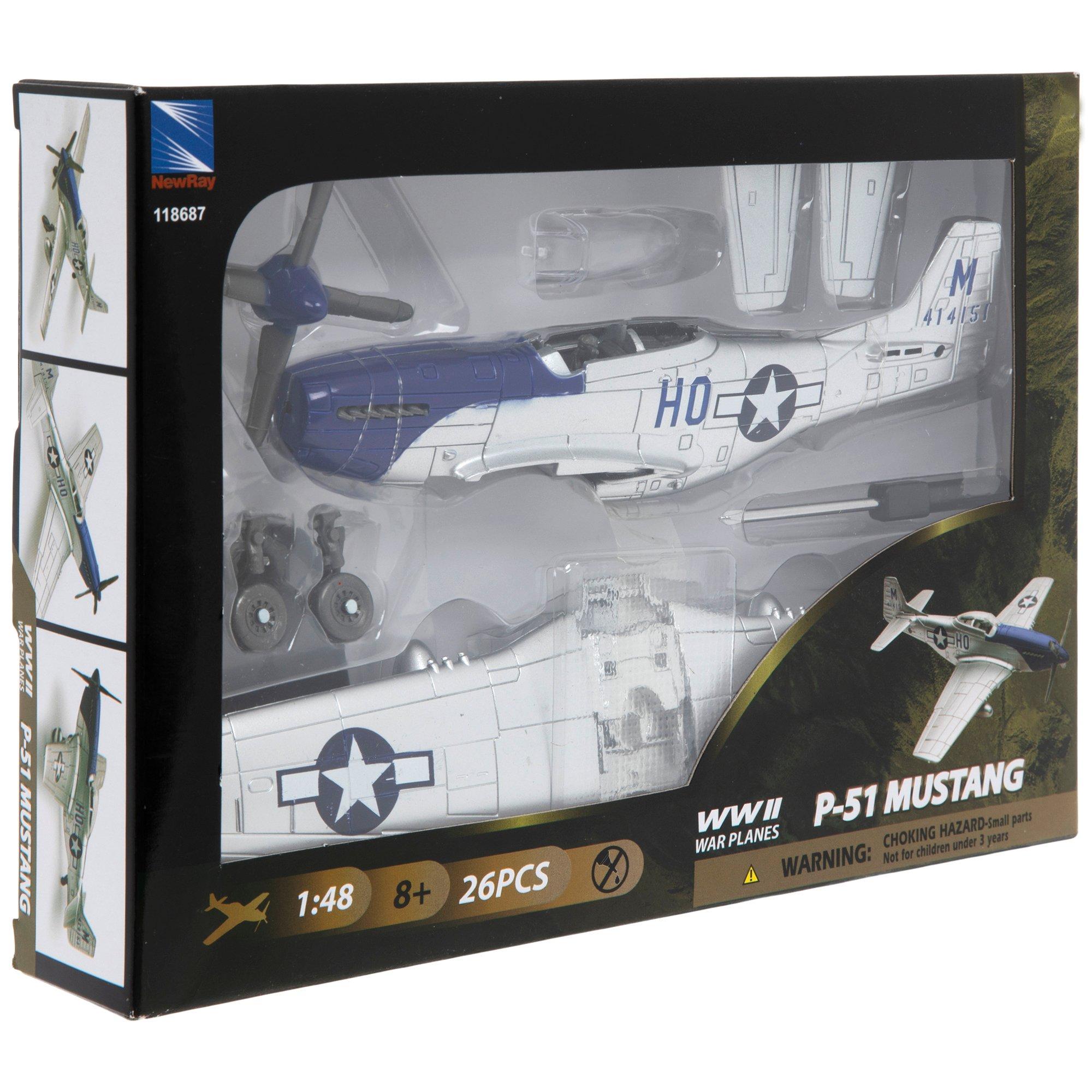 P-51 Mustang War Plane Model Kit | Hobby Lobby | 118687
