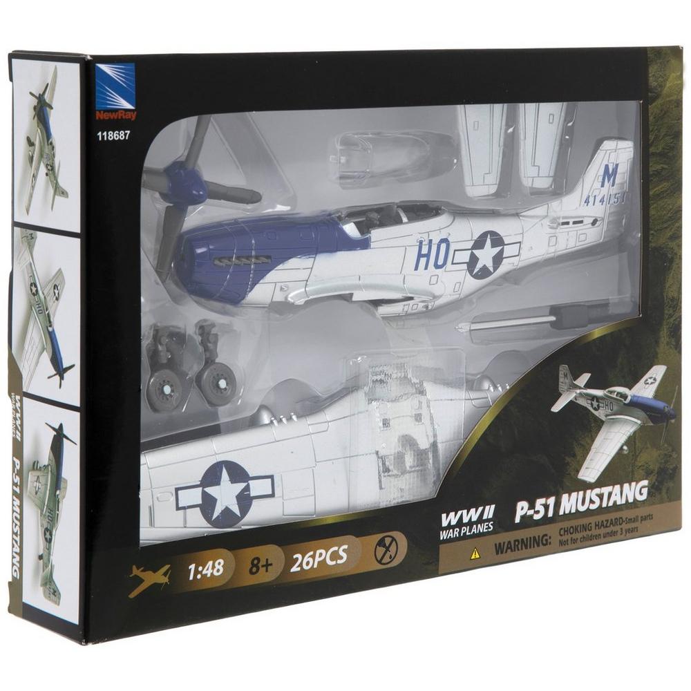 P-51 Mustang War Plane Model Kit | Hobby Lobby | 118687
