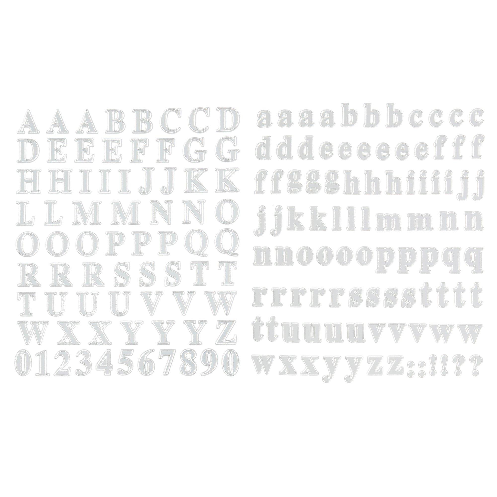 Alphabet Stickers Hobby Lobby 1187517