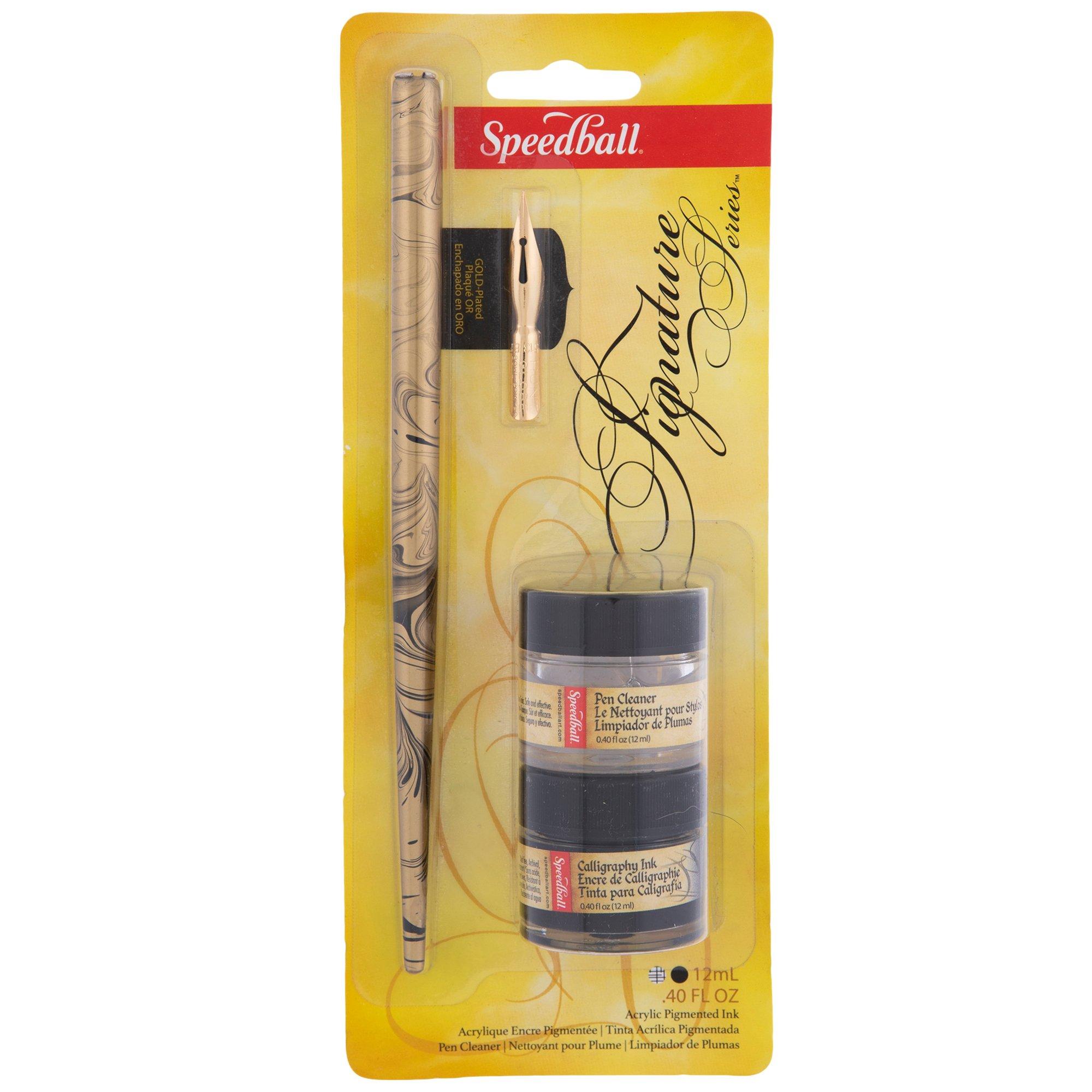 Speedball Signature Pen & Ink With Cleaner, Hobby Lobby