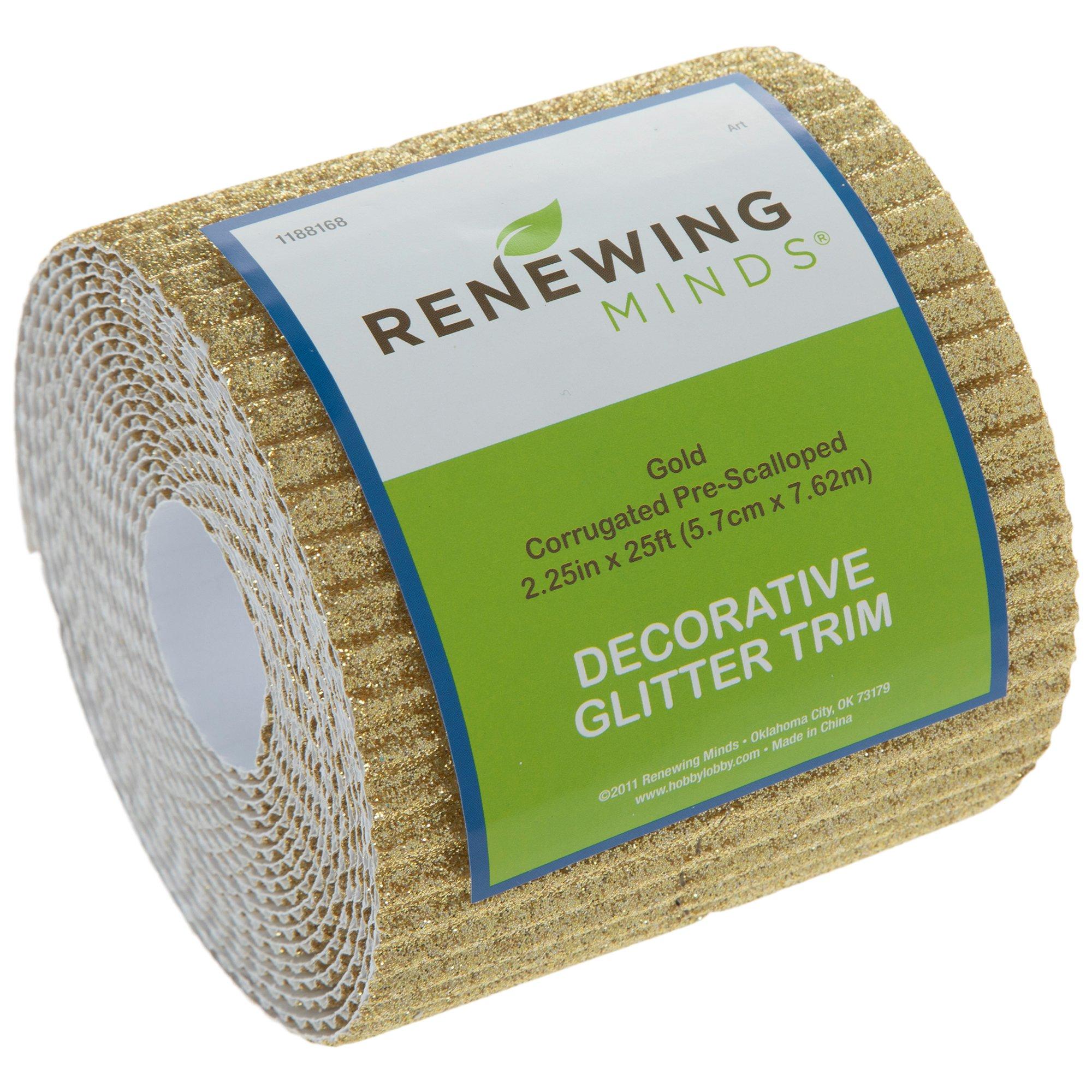 Corrugated Glitter Border Roll Hobby Lobby 1188168