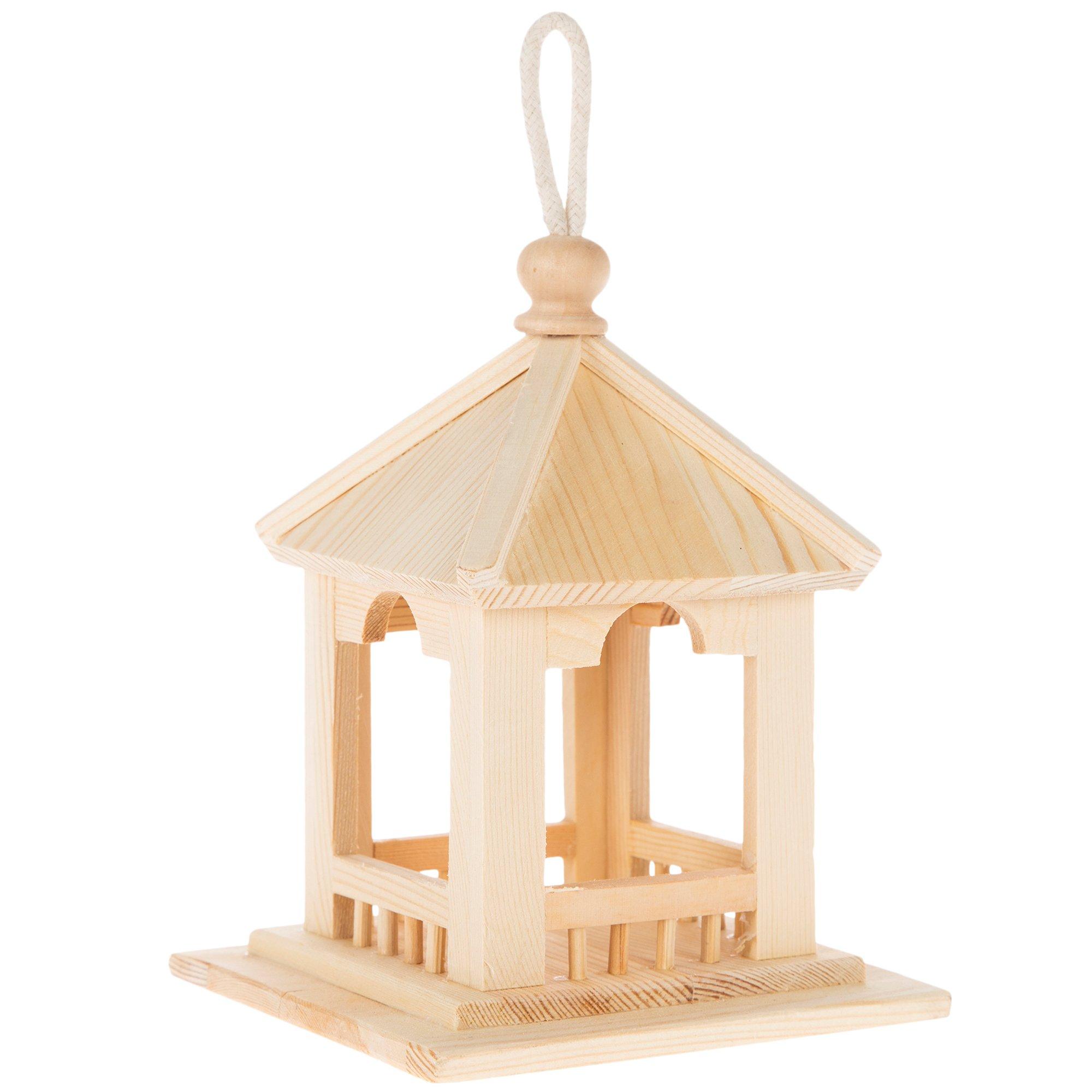 Gazebo Wood Bird Feeder Hobby Lobby 118836