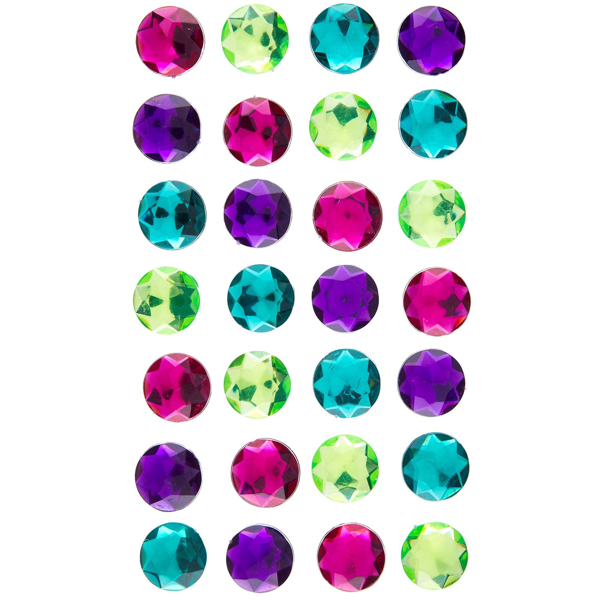 MGB Self Adhesive Pride Rainbow Eye Gems/face Gems/party Jewels