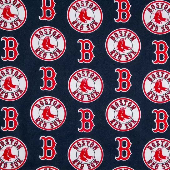 Buy Boston Red Sox Fabric Boston / Red Sox / Baseball / MLB / Online in  India 
