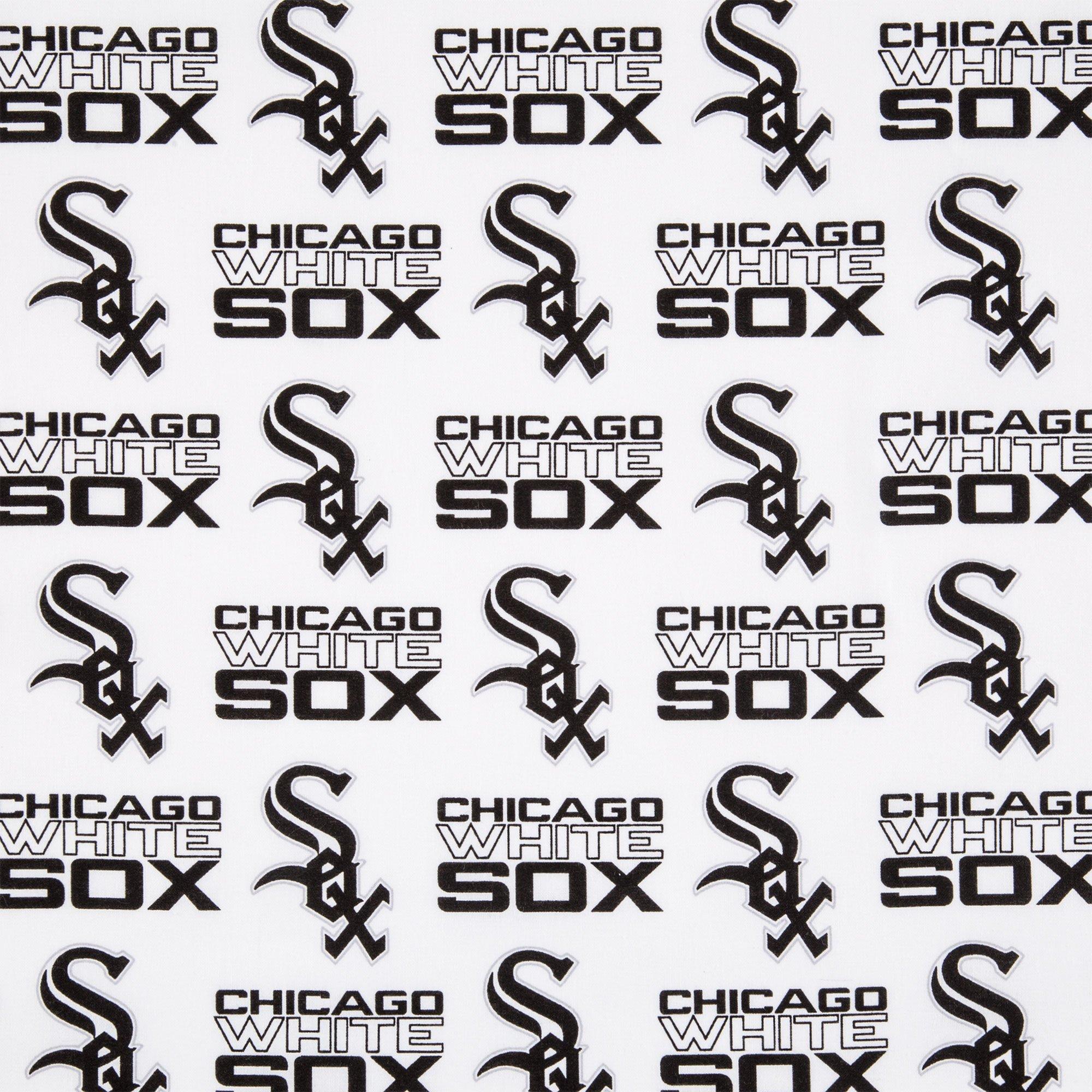 Fabric Traditions Chicago White Sox MLB Stadium Cotton Fabric