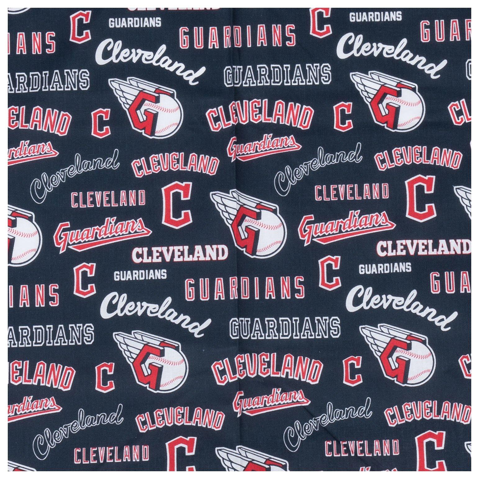 MLB Cleveland Guardians Cotton Fabric, Hobby Lobby