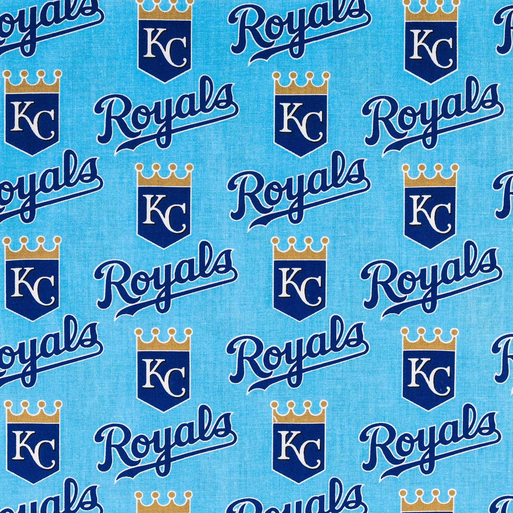 MLB Kansas City Royals Cotton Fabric