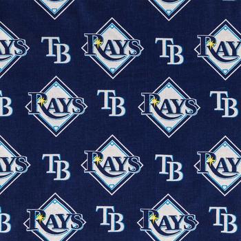 MLB Tampa Bay Rays Cotton Fabric