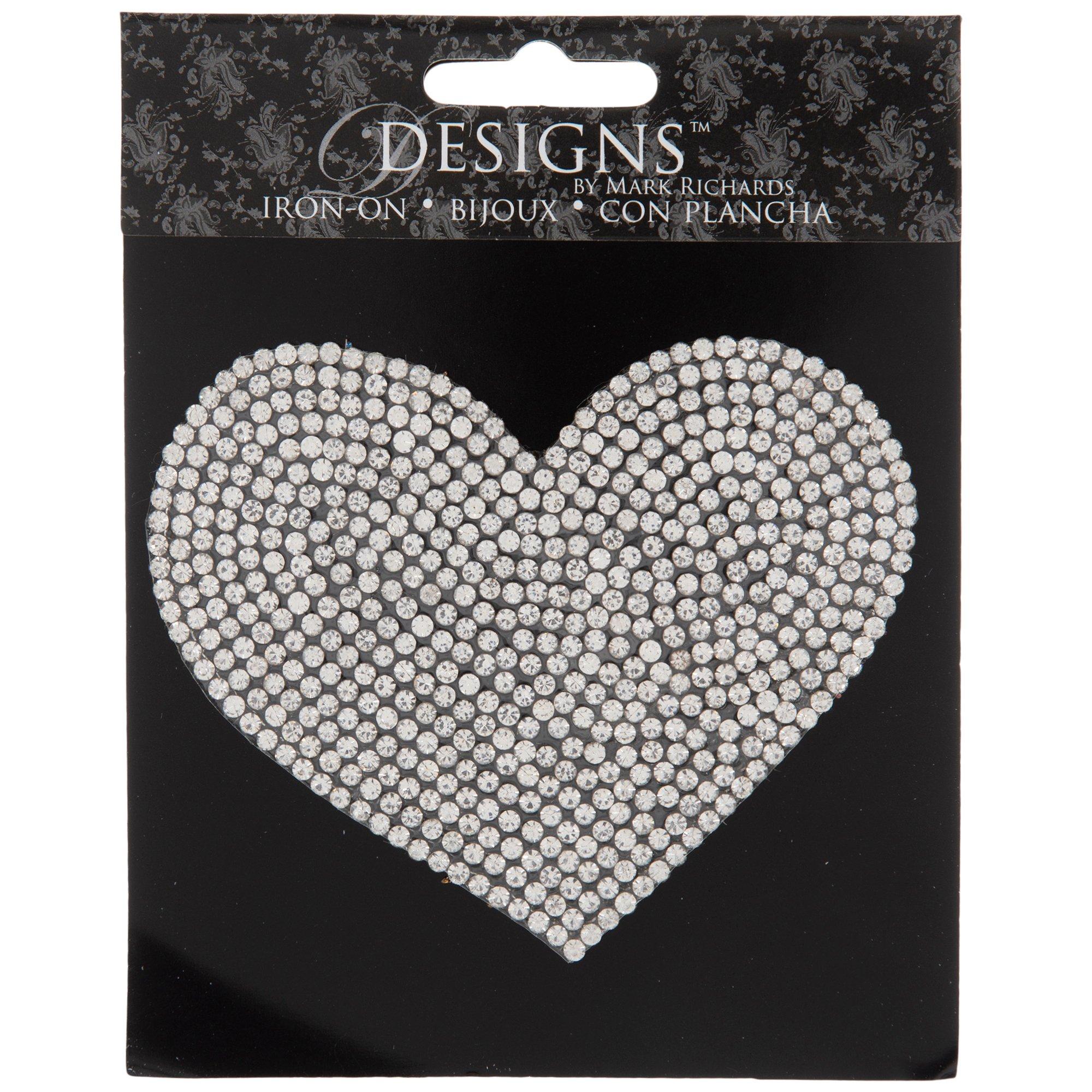 Rhinestone Heart Stickers, Hobby Lobby