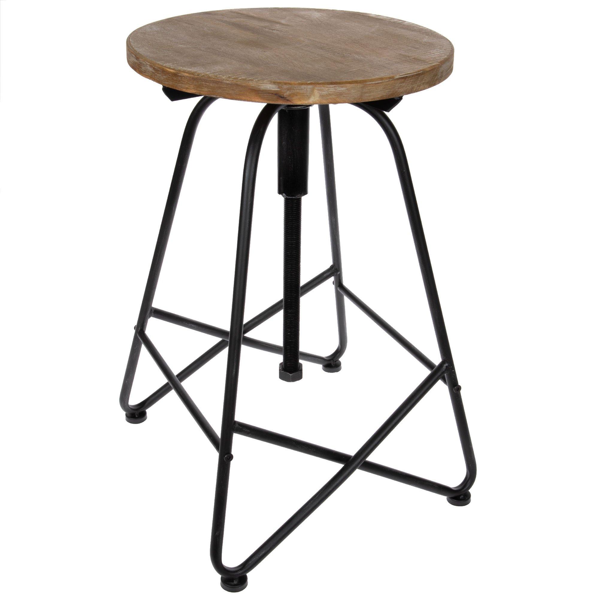 Black and discount timber bar stools