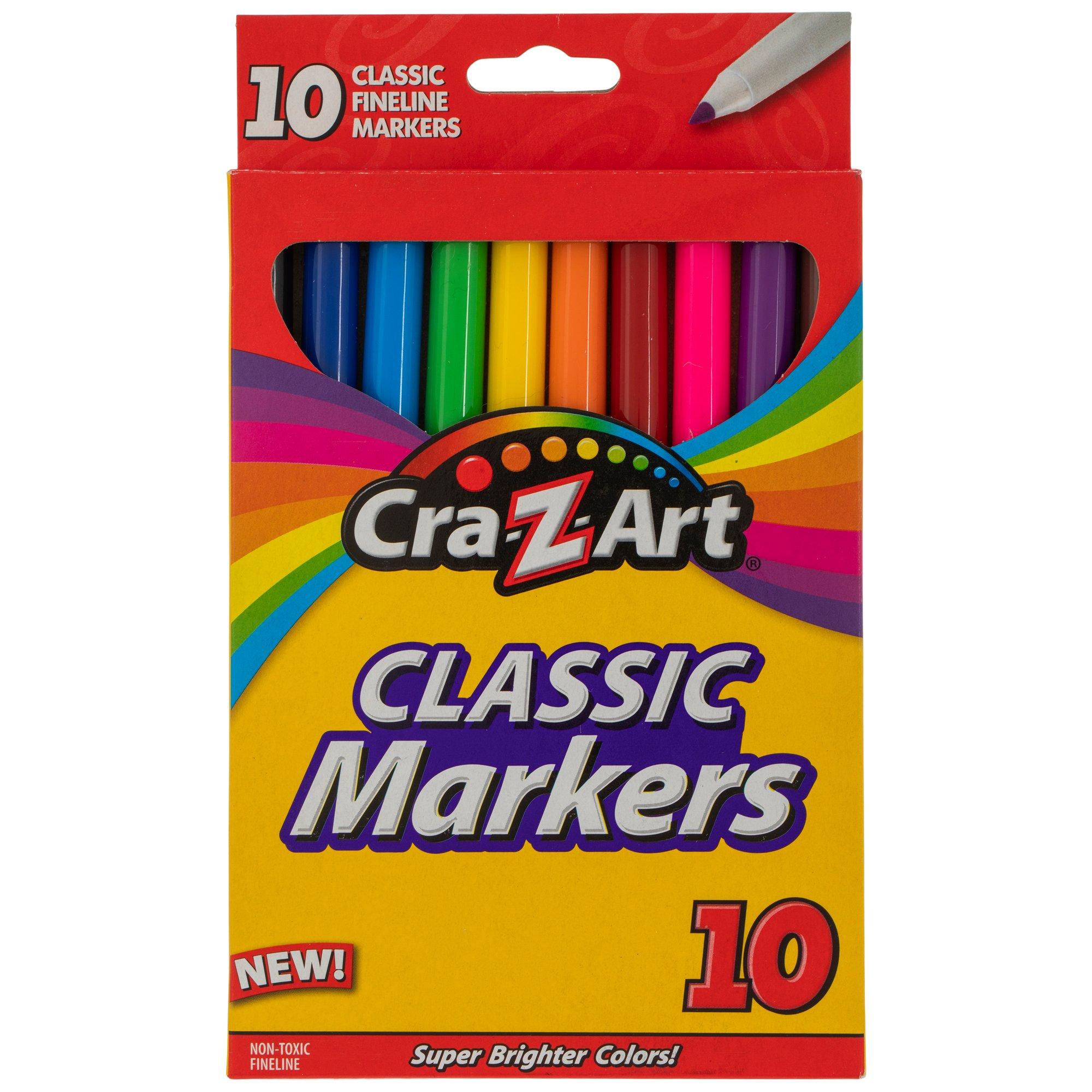Cra-Z-Art Washable Fineline Markers - 20 Piece Set, Hobby Lobby