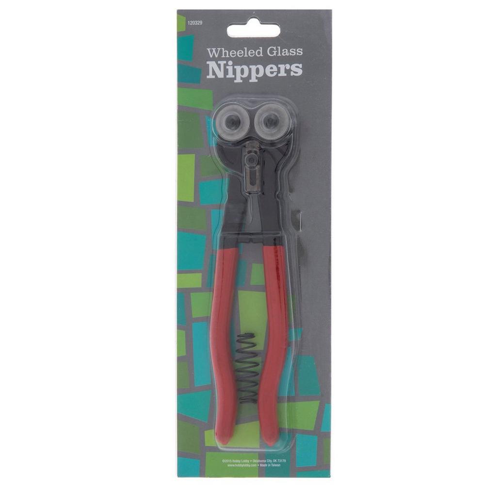 8-Inch Wheeled Mosaic Glass And Tile Nipper With 2 Tungsten-steel...