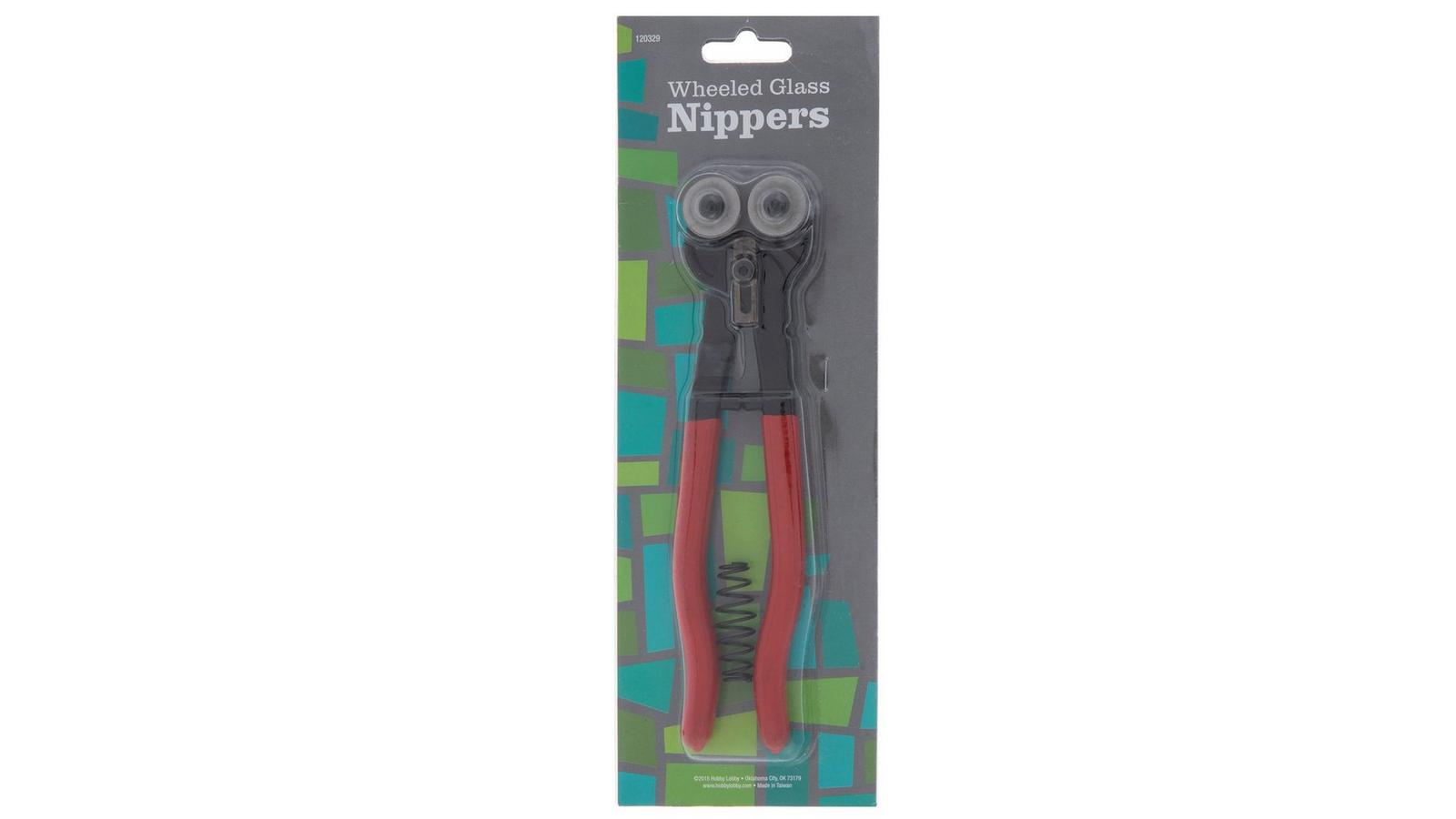 8-Inch Wheeled Mosaic Glass And Tile Nipper With 2 Tungsten-steel...