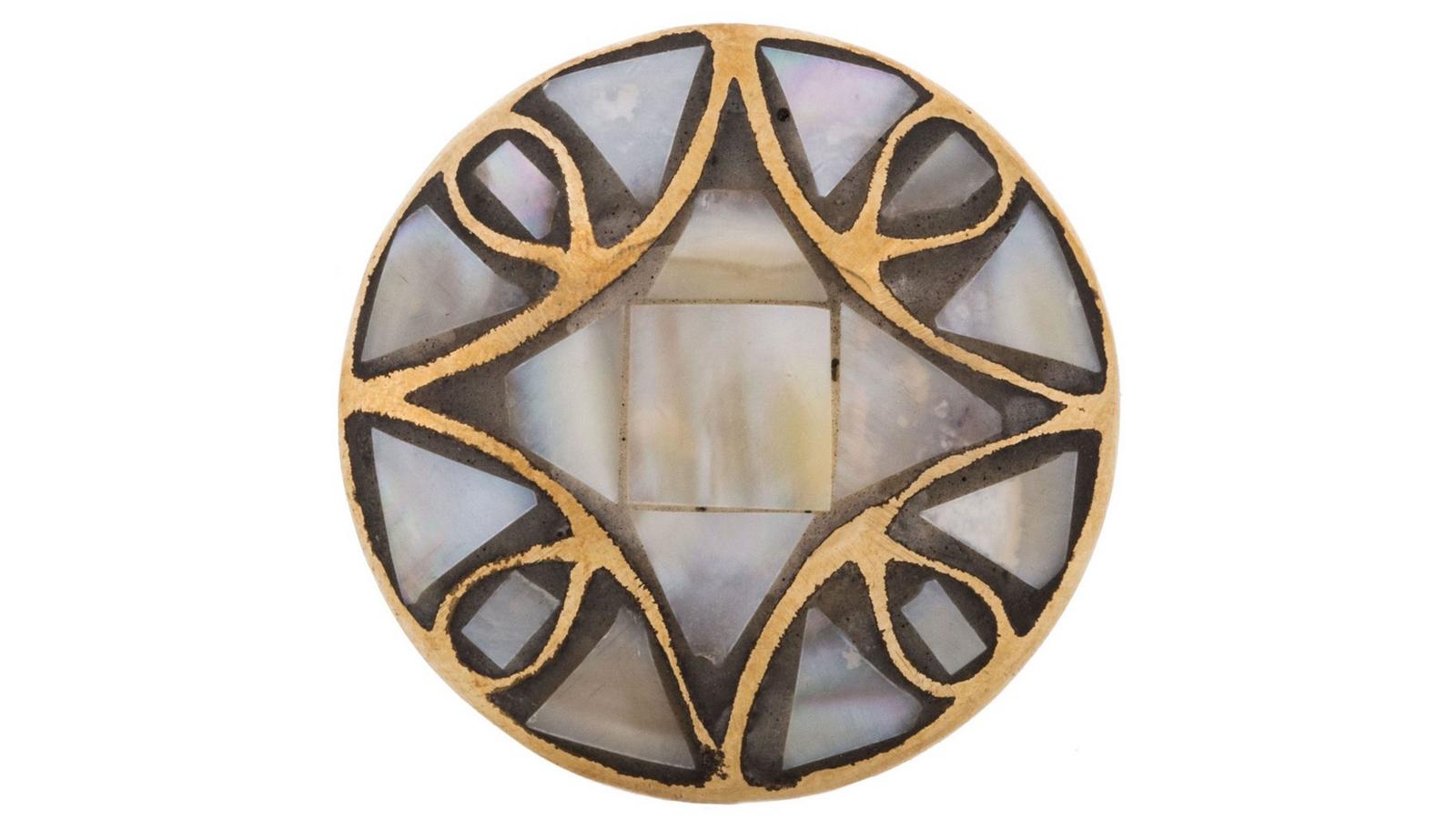Brass Capiz Metal Knob | Hobby Lobby | 1203744