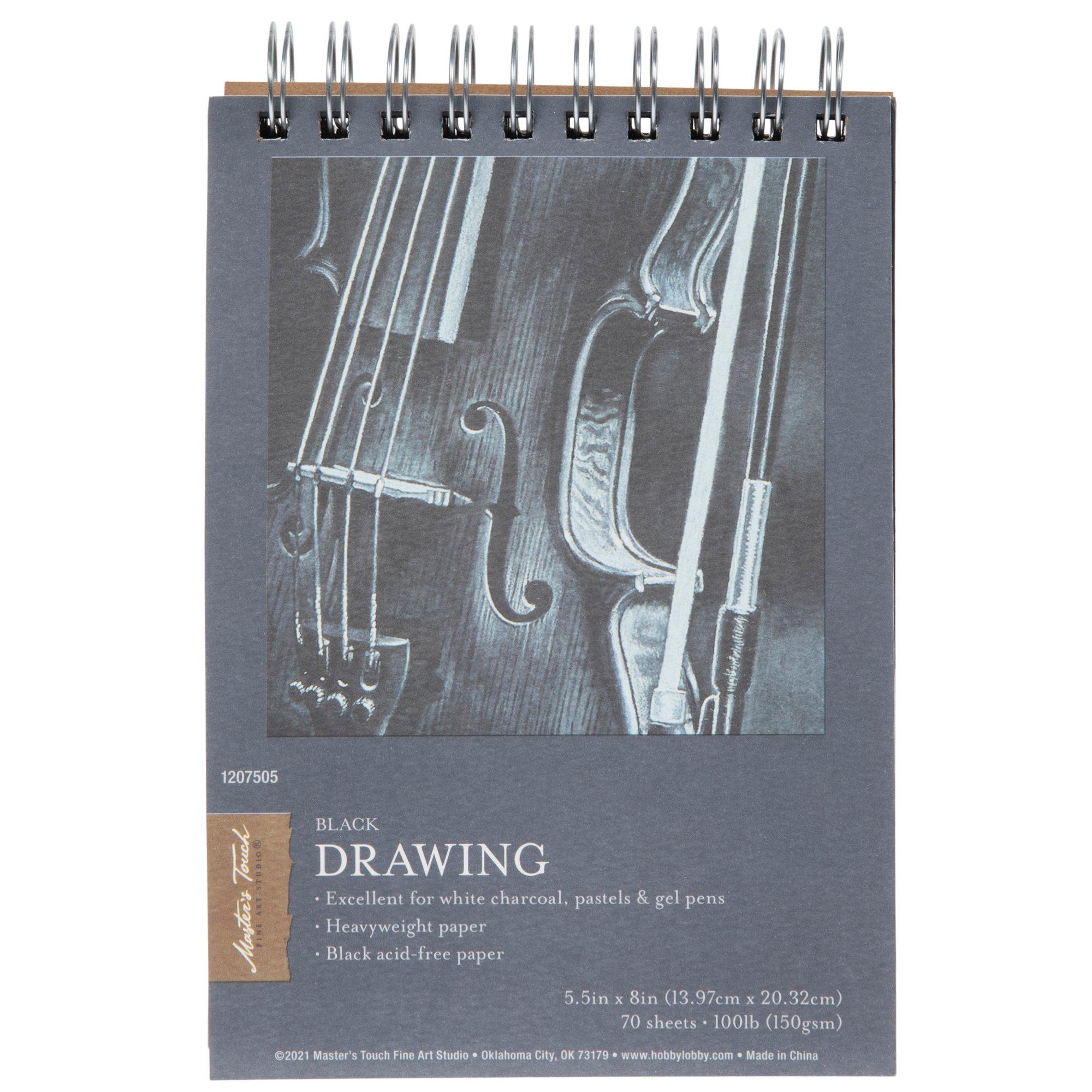 Master's Touch Black Drawing Paper Pad Hobby Lobby 1207505