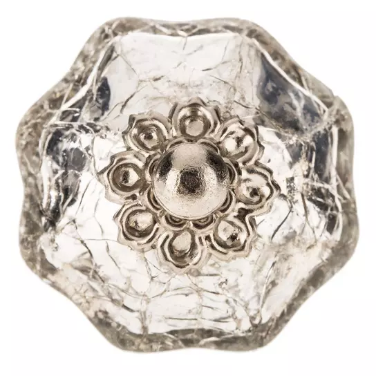 New Mercury Glass Pull Knob New Mercury Glass Pull Knob