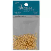 18K Gold Plated Figure-8 Connectors - 10mm