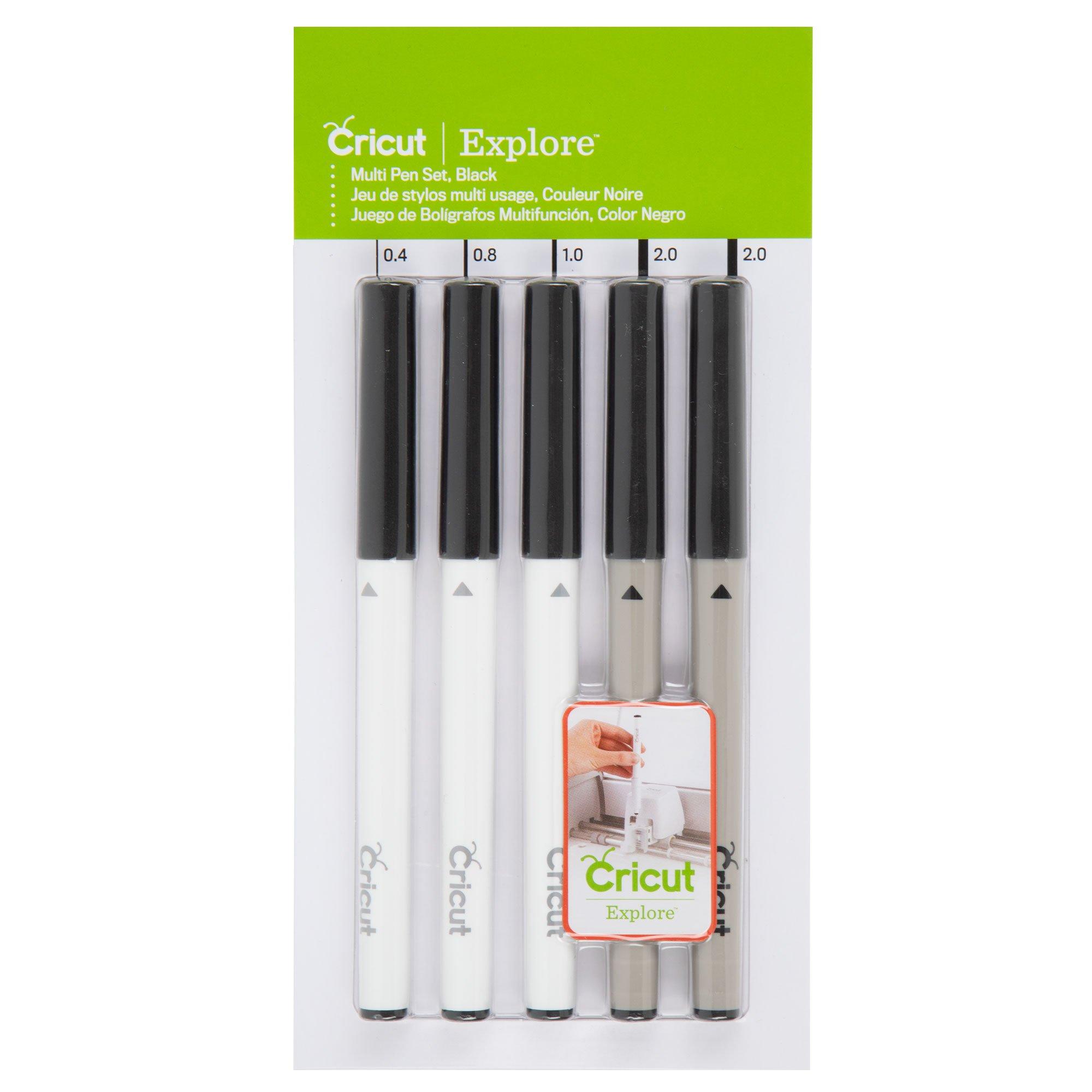  Cricut Infusible Ink Pens, Black Fine-Point Markers (0.4) for  DIY, 5 count