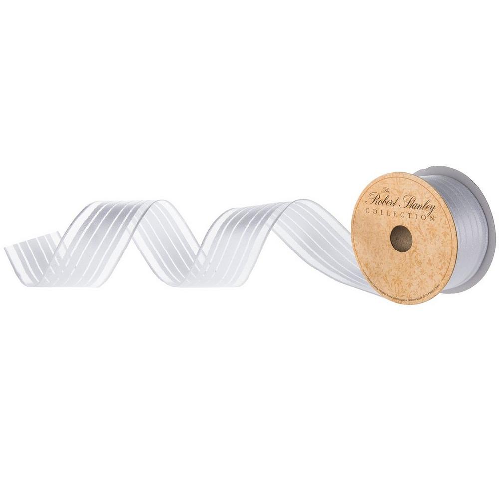 海外ブランドアウトレット通 Striped 1/2 1 - Ribbon Edge Wired Sheer & Satin 帽子