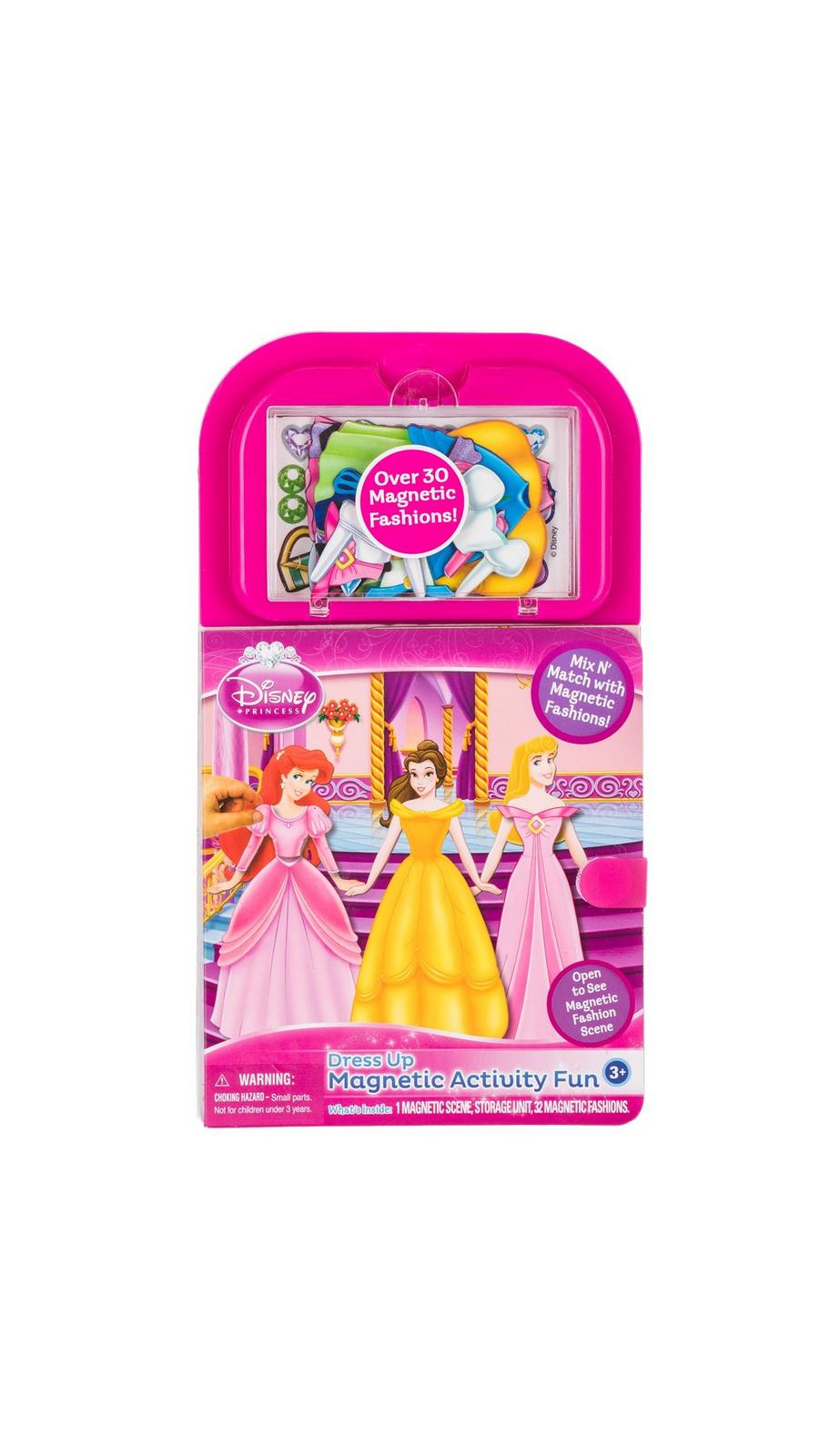 open lace back dress Disney Cinderella Wooden Magnetic Dress-Up