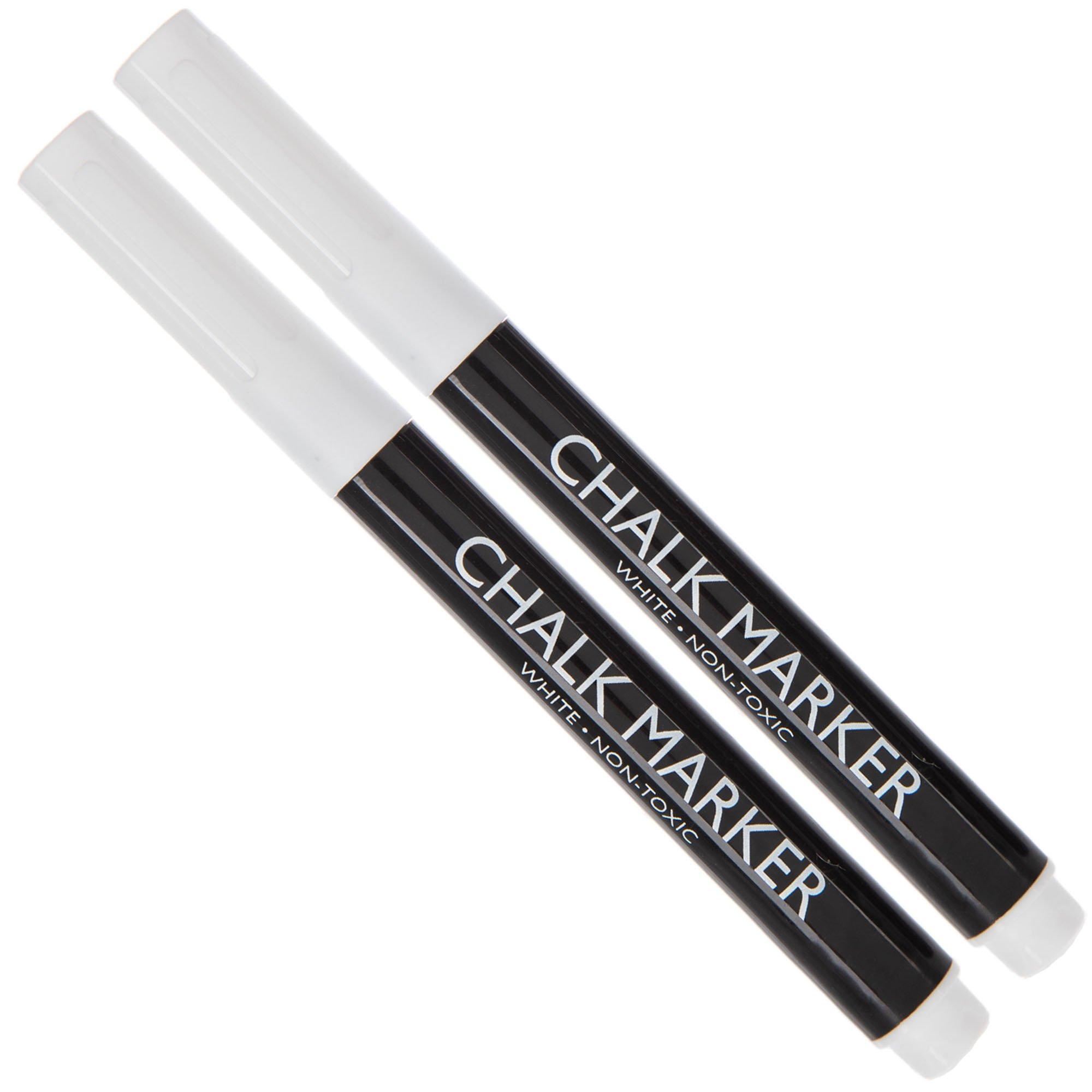 like it Liquid Chalk Markers 8 Pcs Chalkboard Marker Erasable on Black