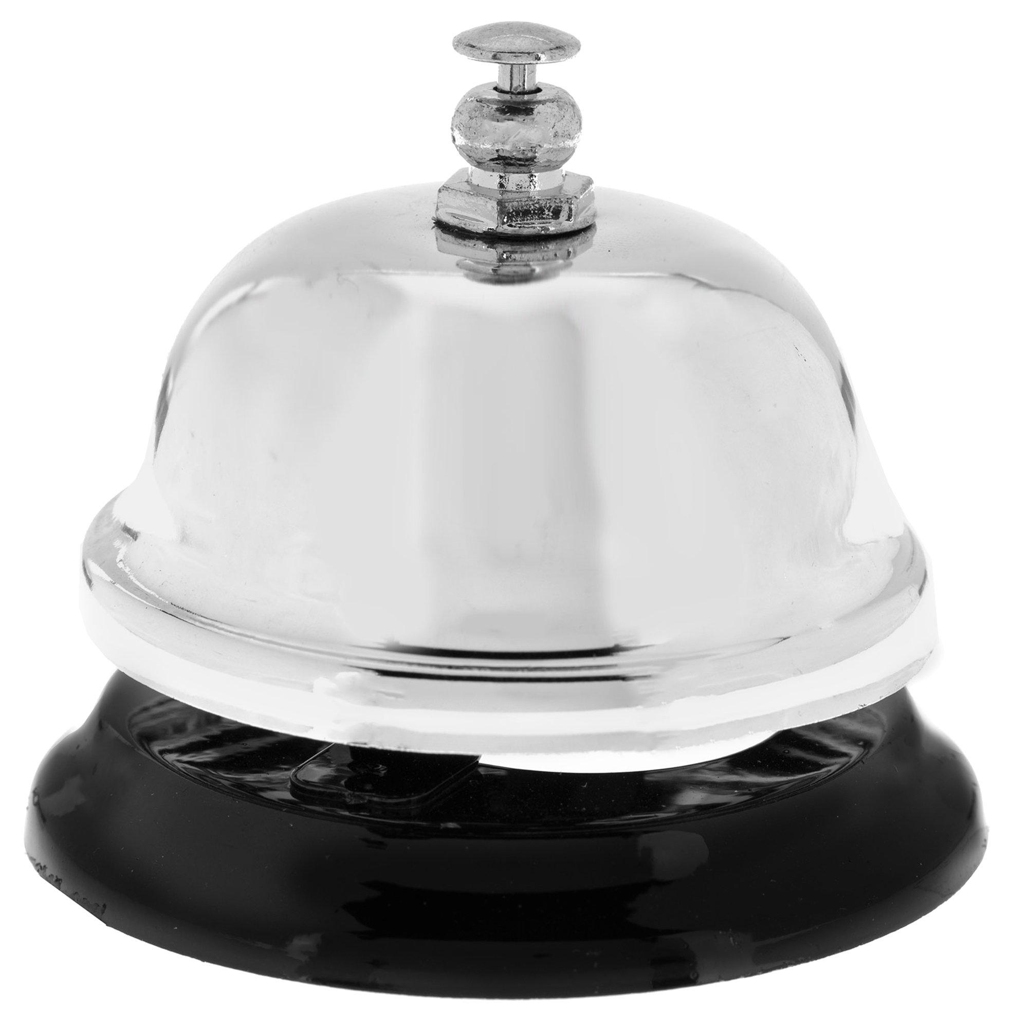 Silver desk shop bell