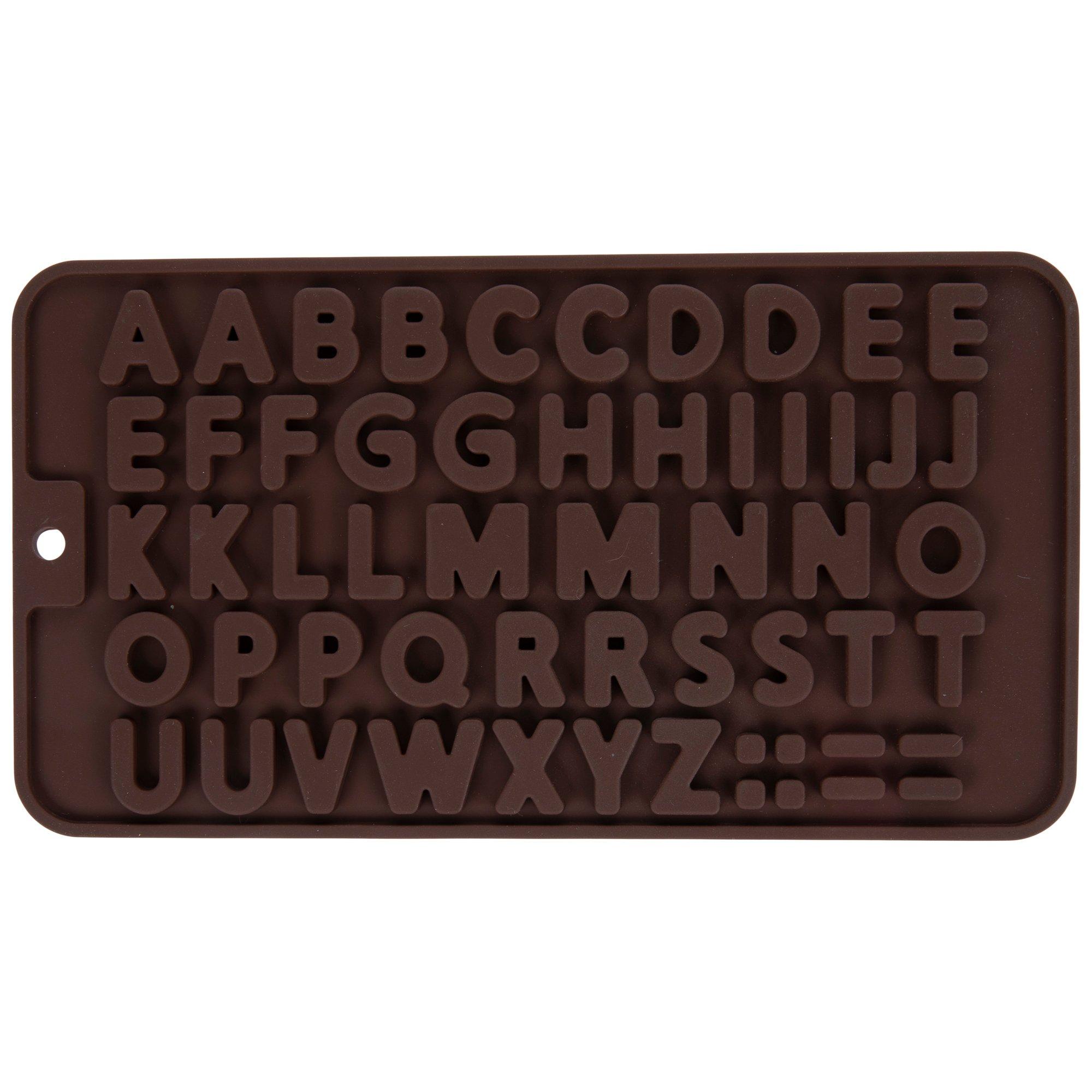 6 Pack: Alphabet Silicone Candy Mold by Celebrate It™