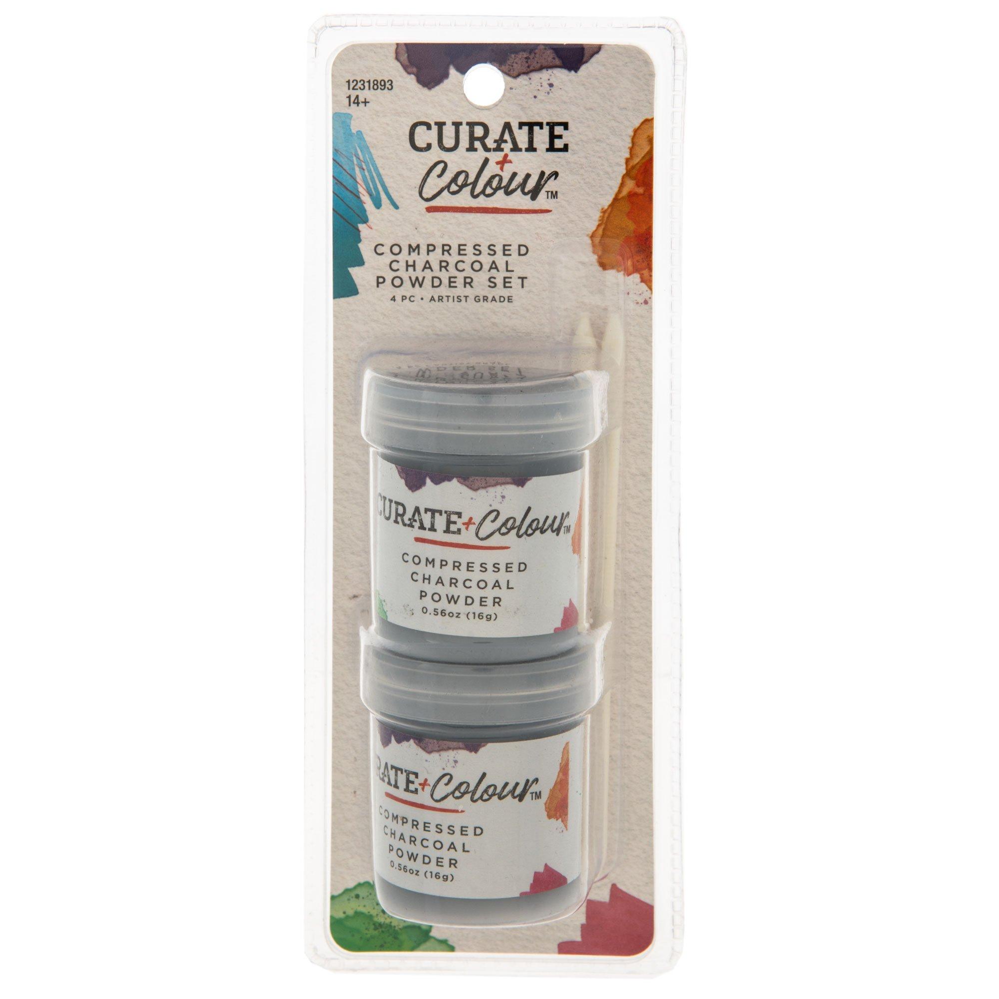 Compressed Charcoal Powder Set