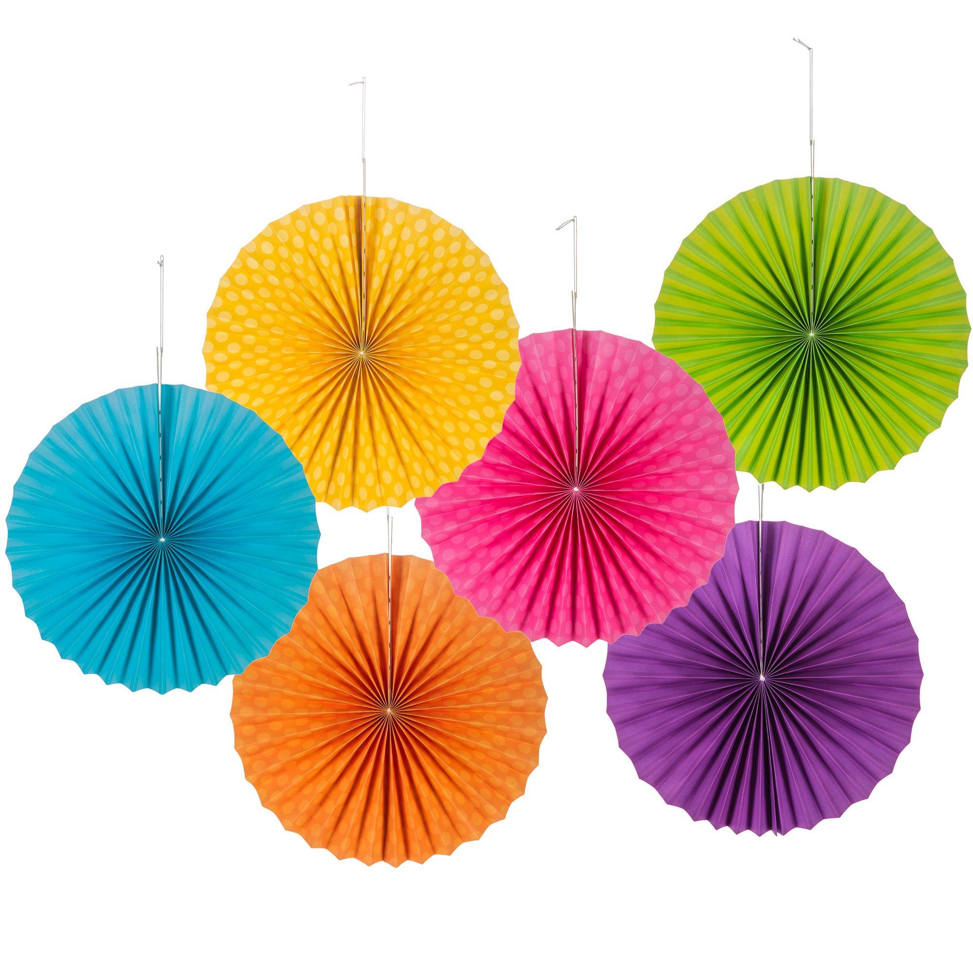 Bright Printed Paper Fans Hobby Lobby 1232016