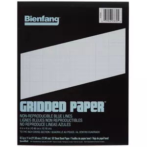 Mr. Pen- Graph Paper, 22 Sheets, 17 inchx11 inch, 4x4 (4 Squares per inch), Colored Lined, Graphing Paper, Grid Paper, Graph Paper Pad, 1/4 Graph