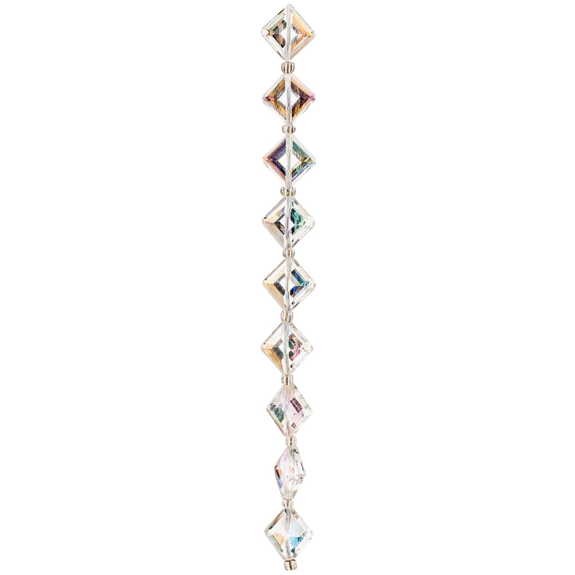 Gemcut Diamond Shape Glass Bead Strand Hobby Lobby 1237155
