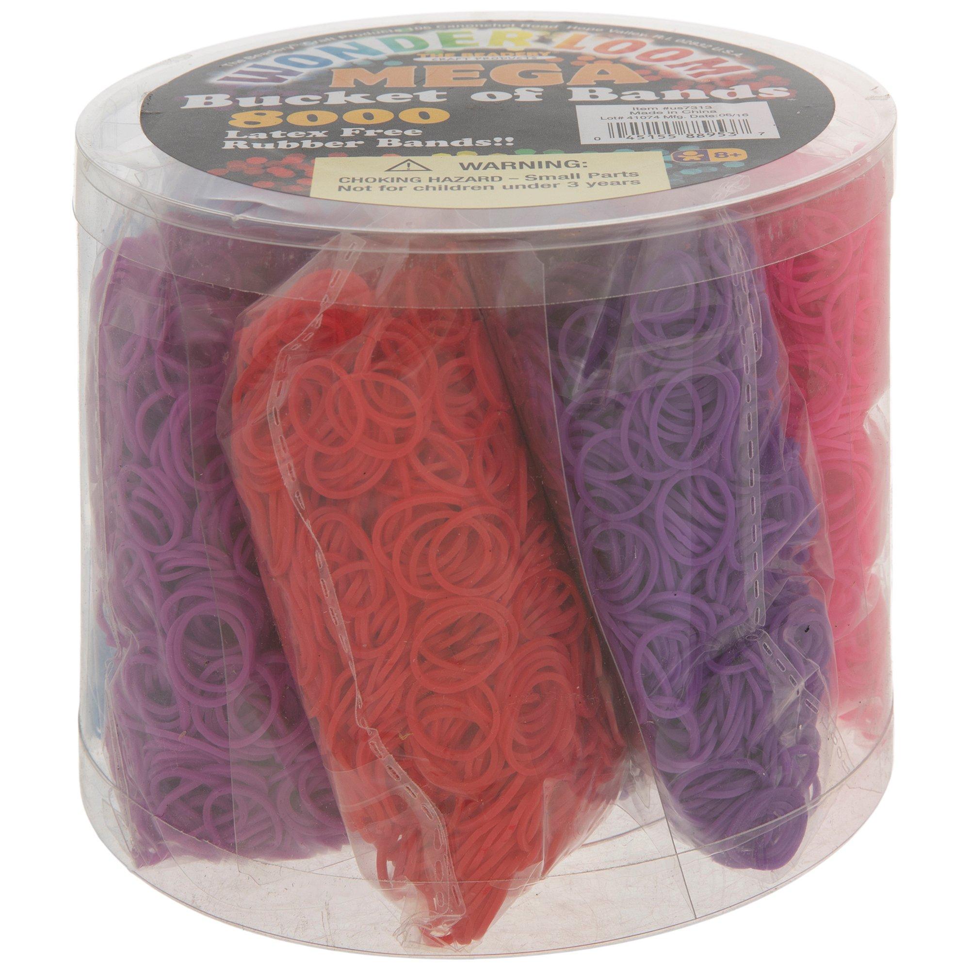 Neon Colors Wonder Loom Mega Bucket Of Bands | Hobby Lobby | 1238773