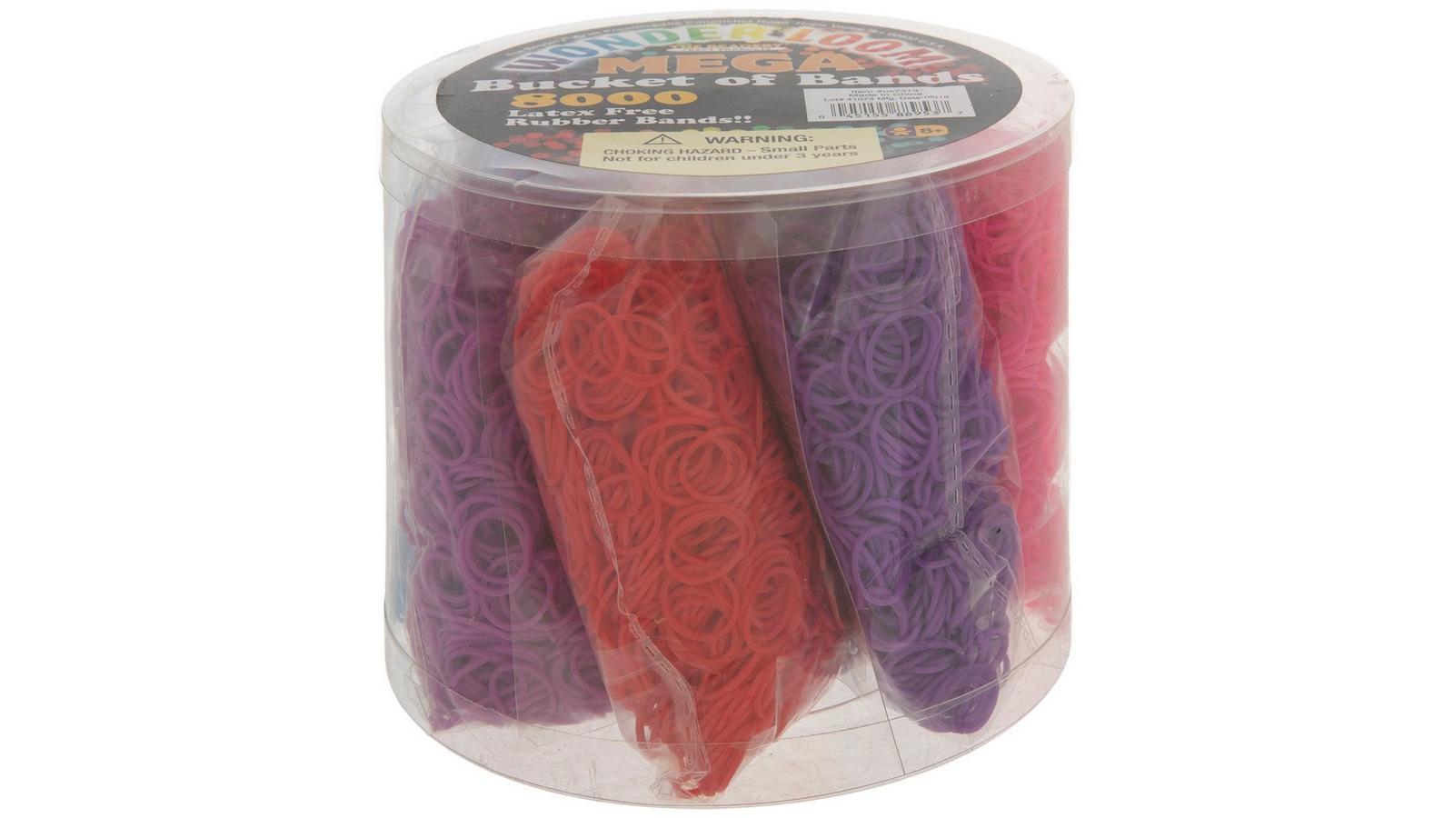 Neon Colors Wonder Loom Mega Bucket Of Bands | Hobby Lobby | 1238773