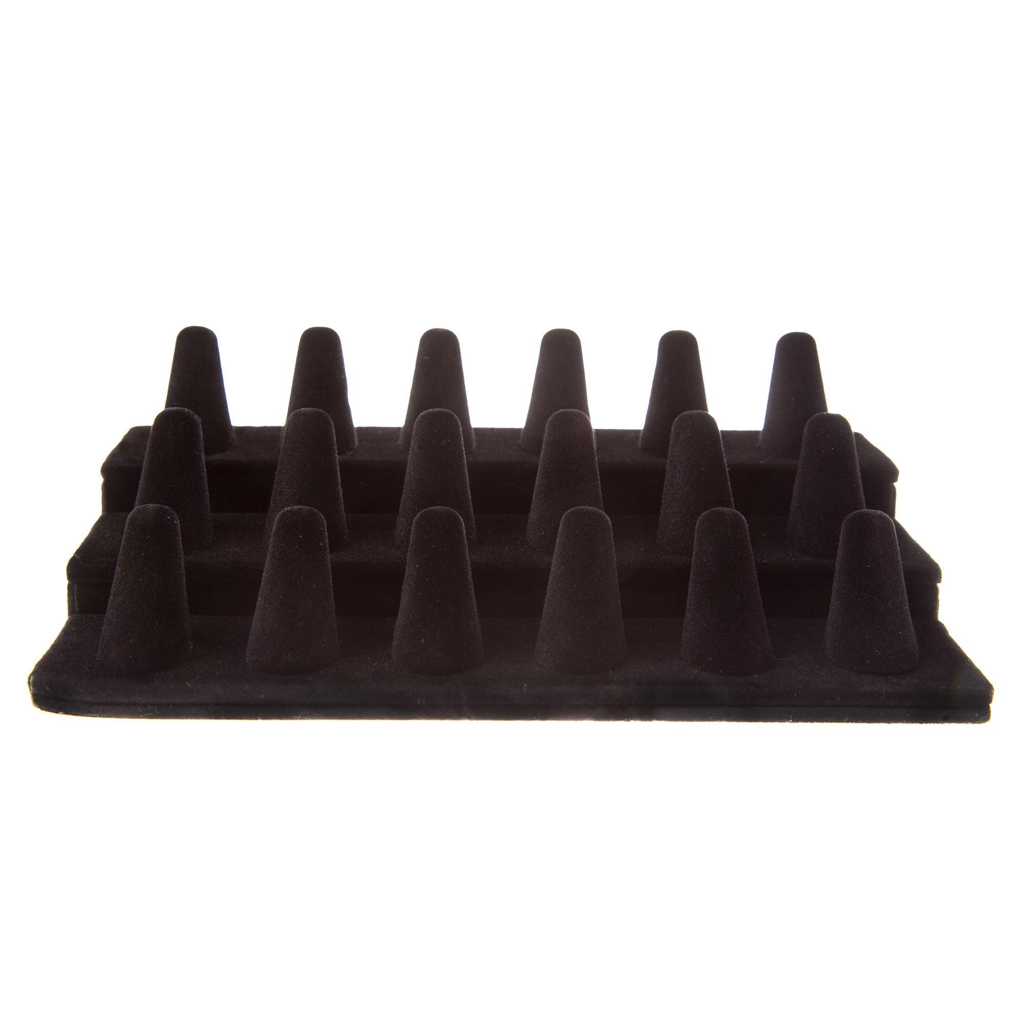 Black Velvet Tiered Ring Holder, Hobby Lobby