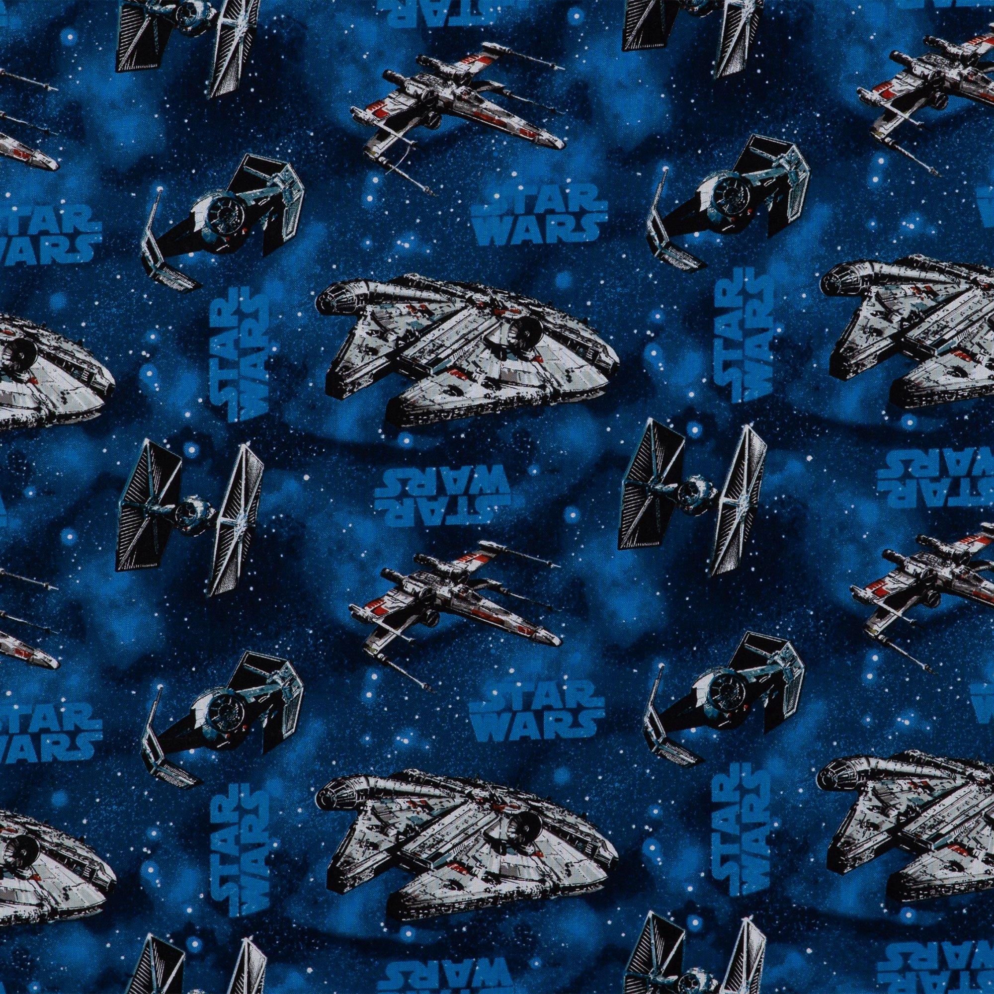 Star Wars Ships Cotton Calico Fabric Hobby Lobby 1253780